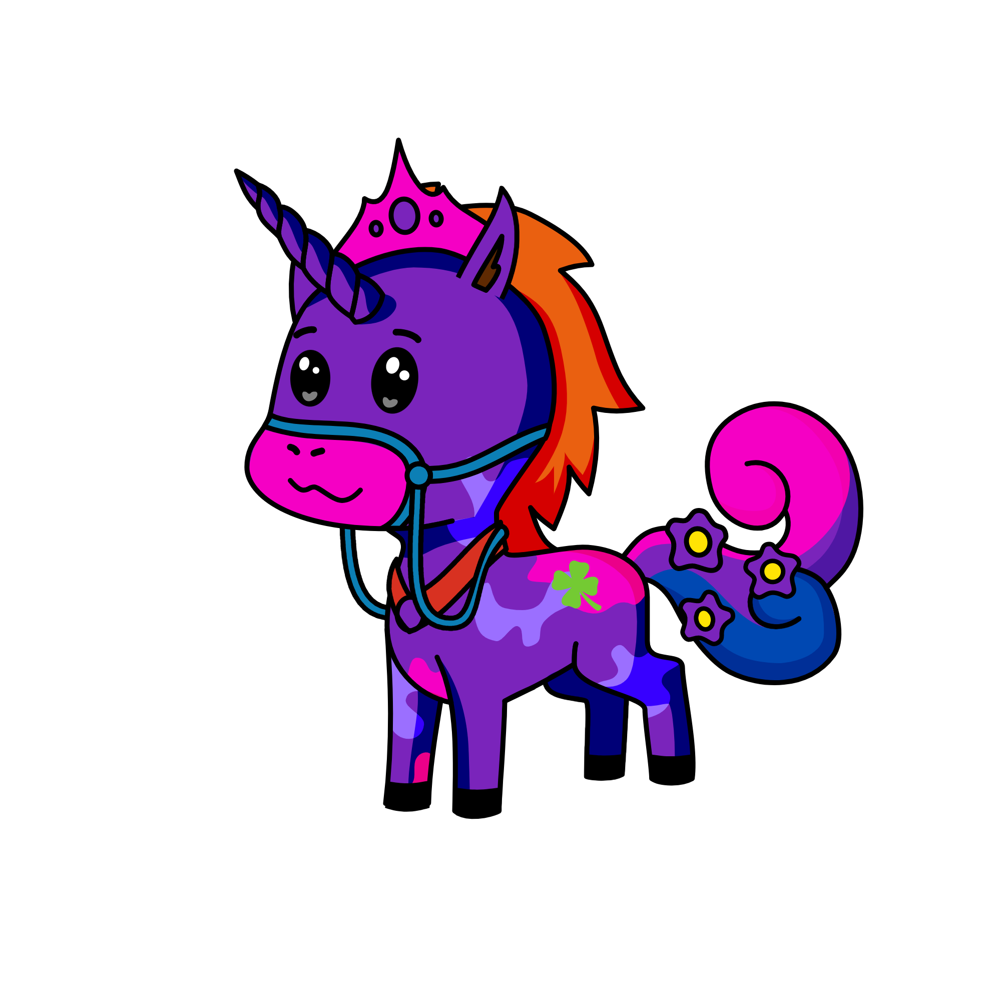 Queen Unicornia, the unicorn