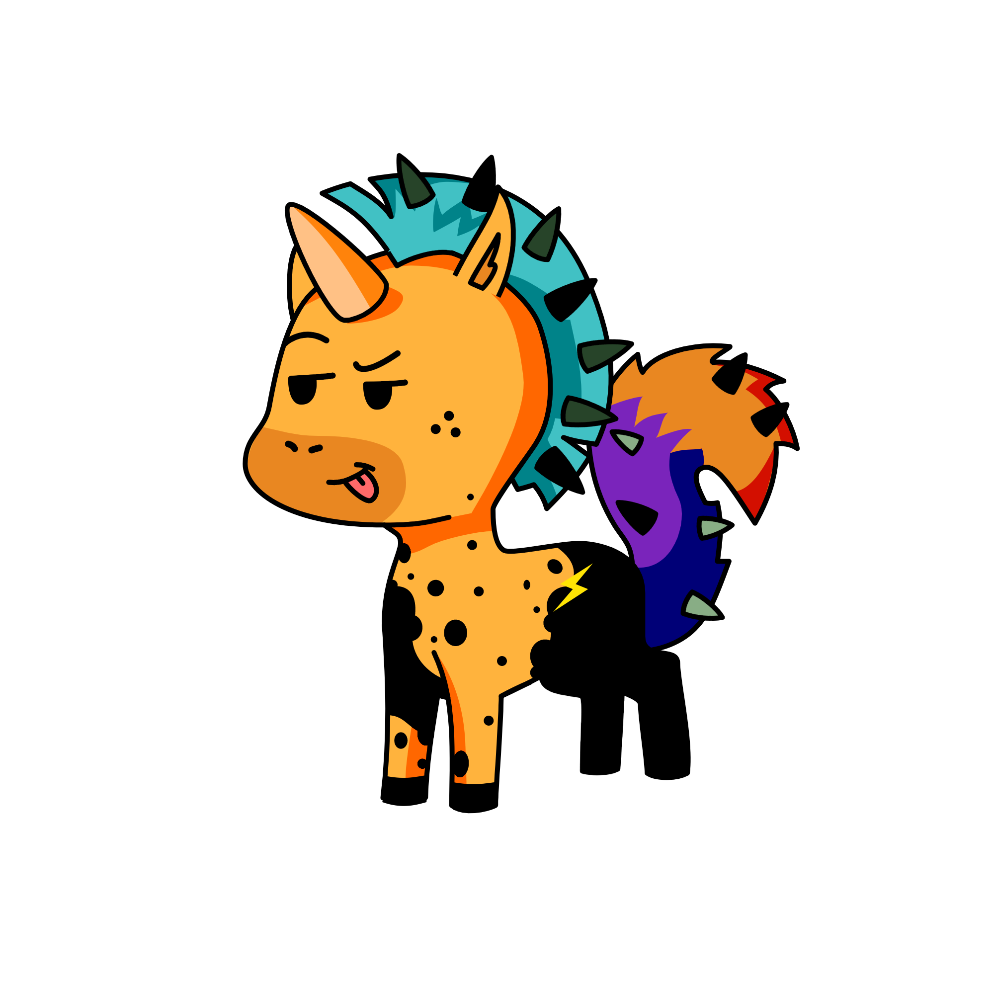 rock, the unicorn