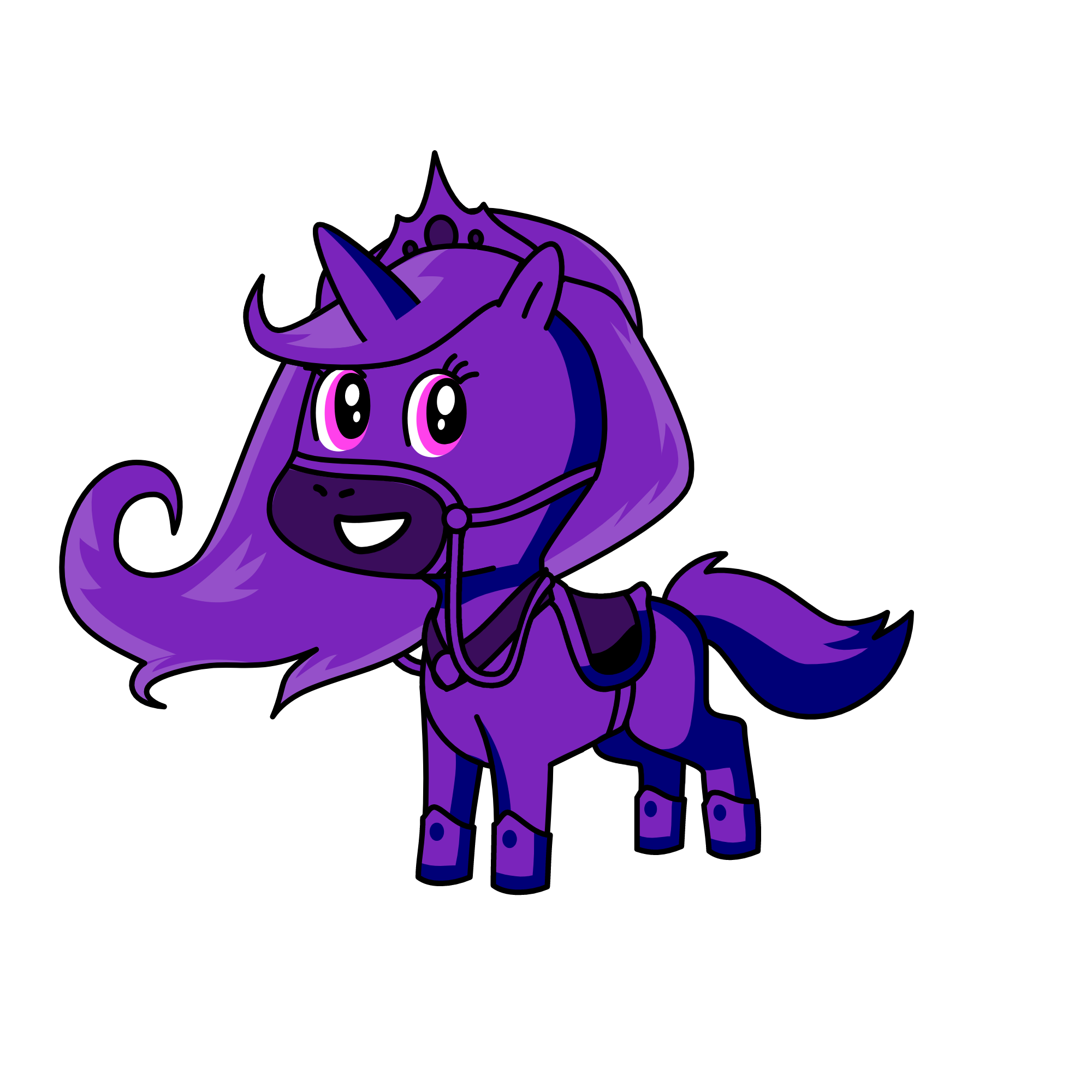 princess luna, the unicorn
