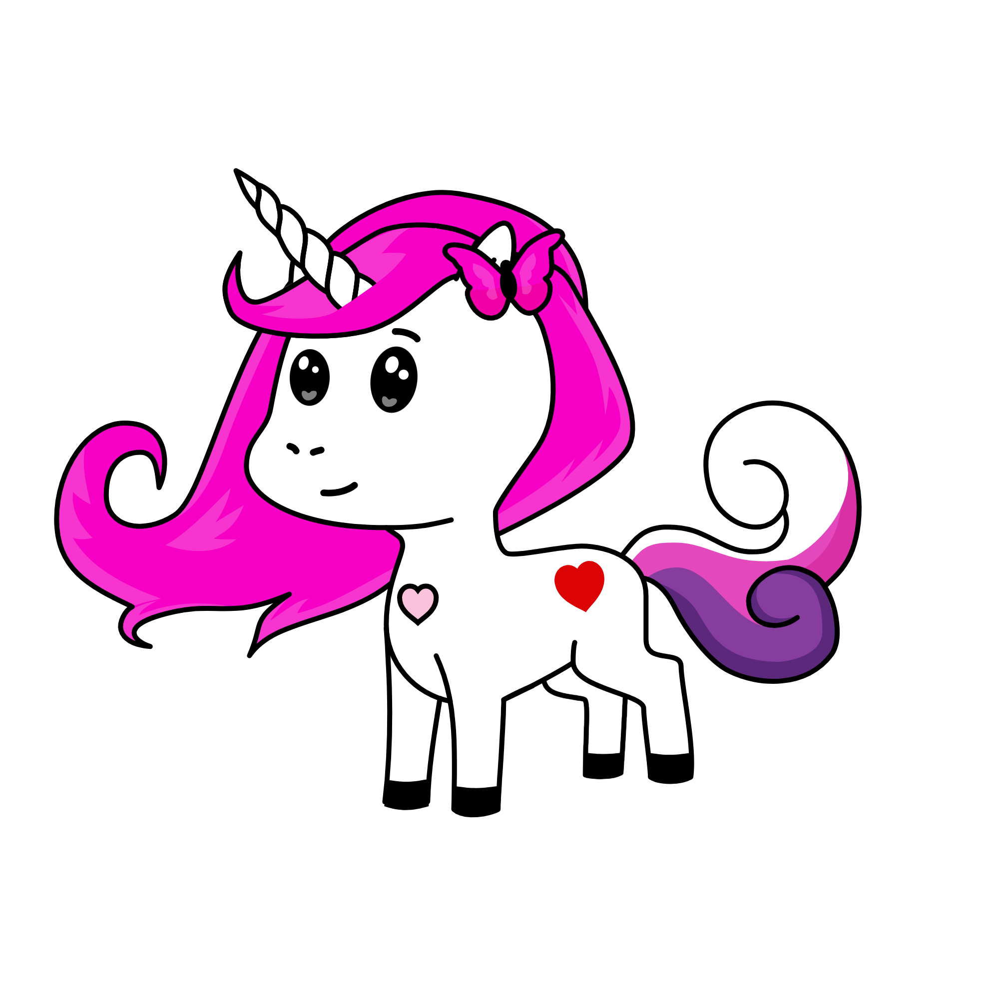 Lovely, the unicorn