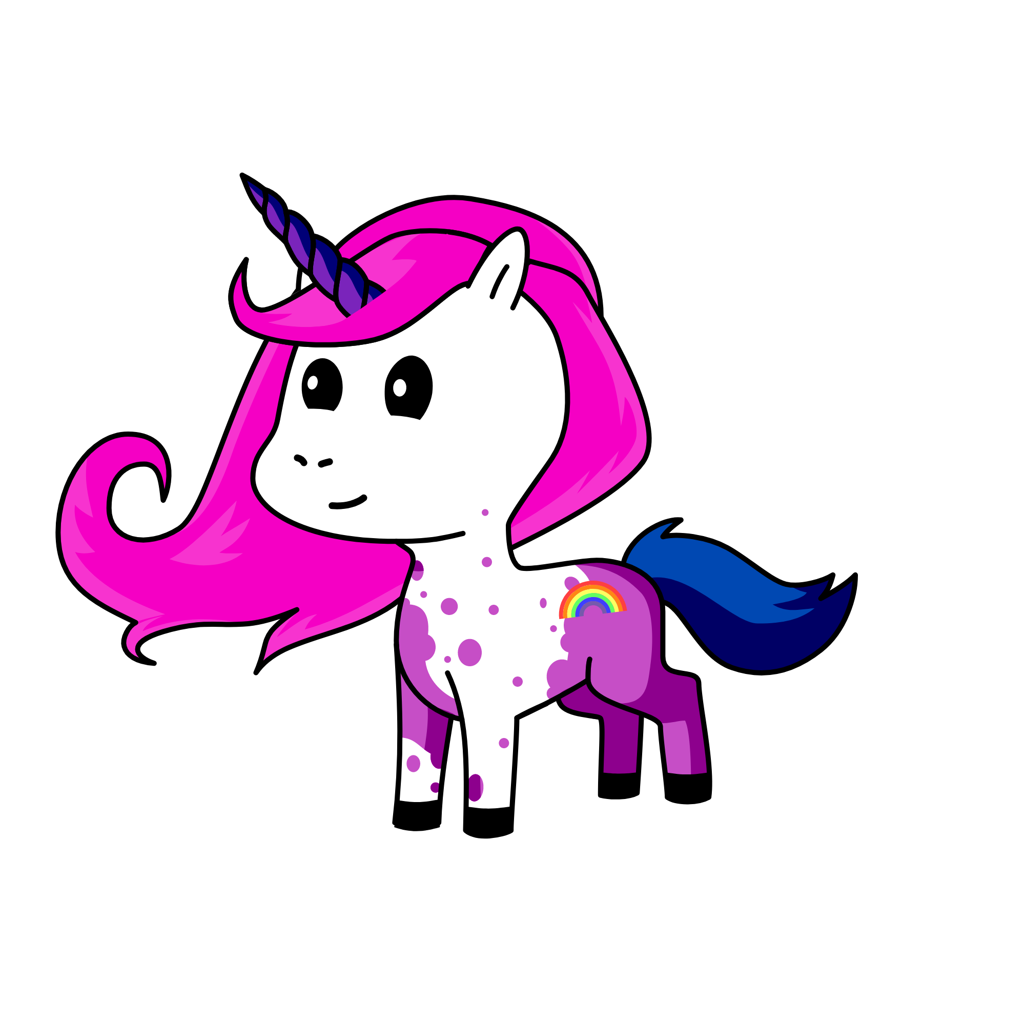 rainbow, the unicorn