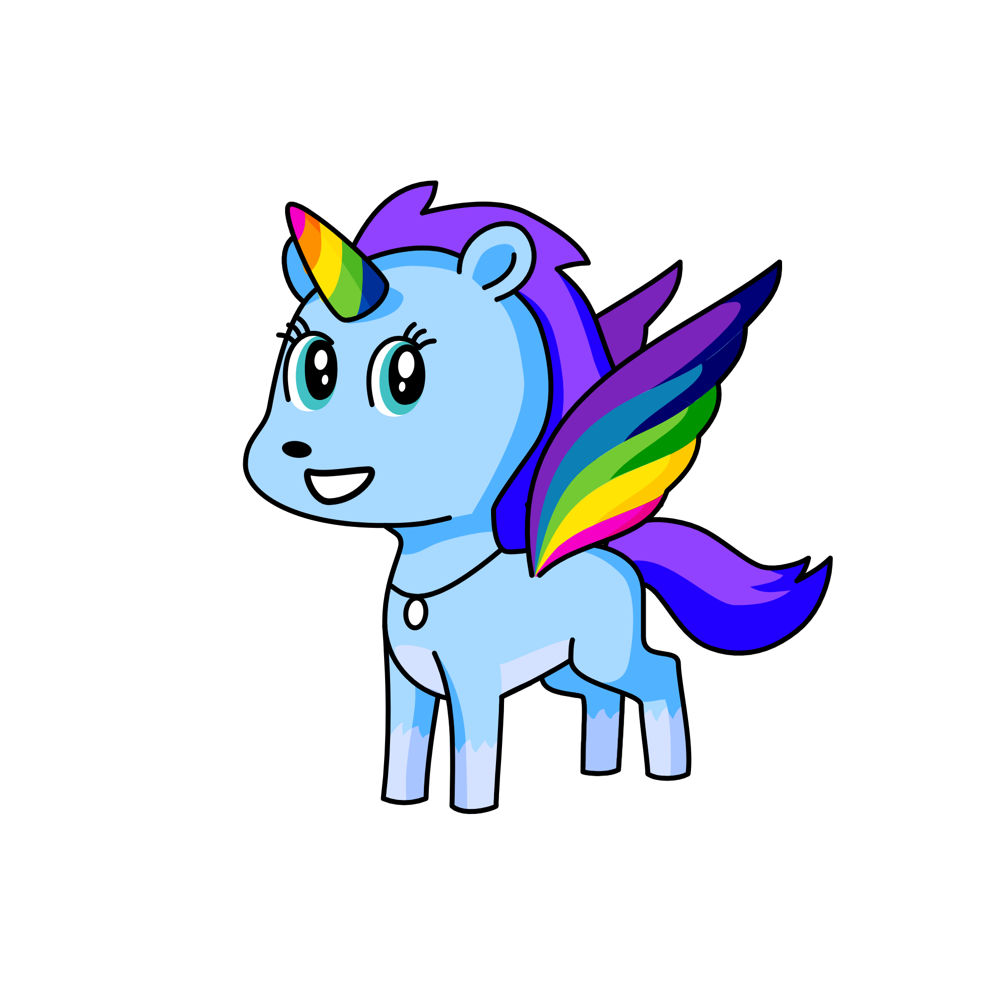 RainbowDash, the unicorn