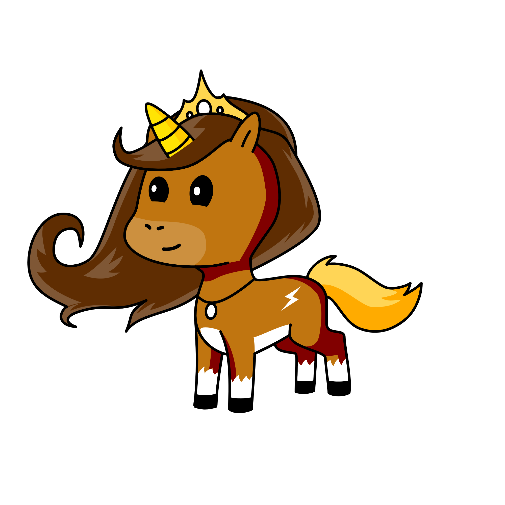 Topaz, the unicorn