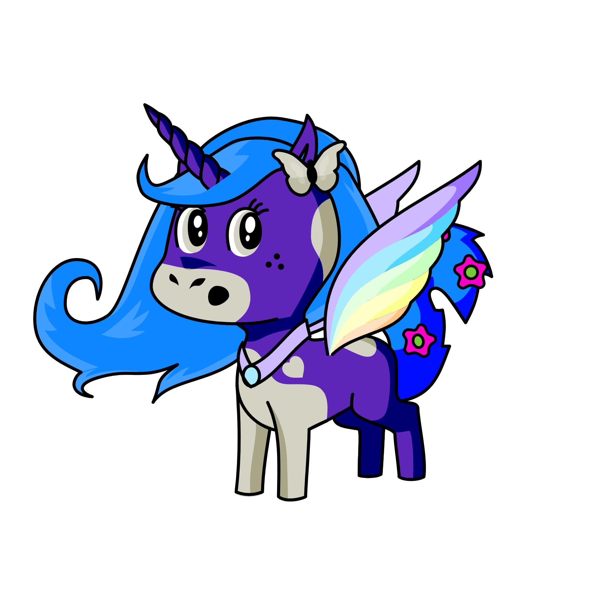 Star shine, the unicorn
