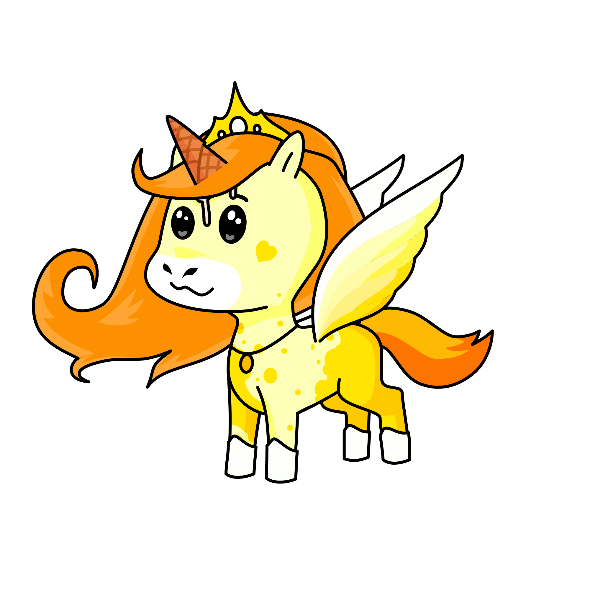 Cookie Dough, the unicorn