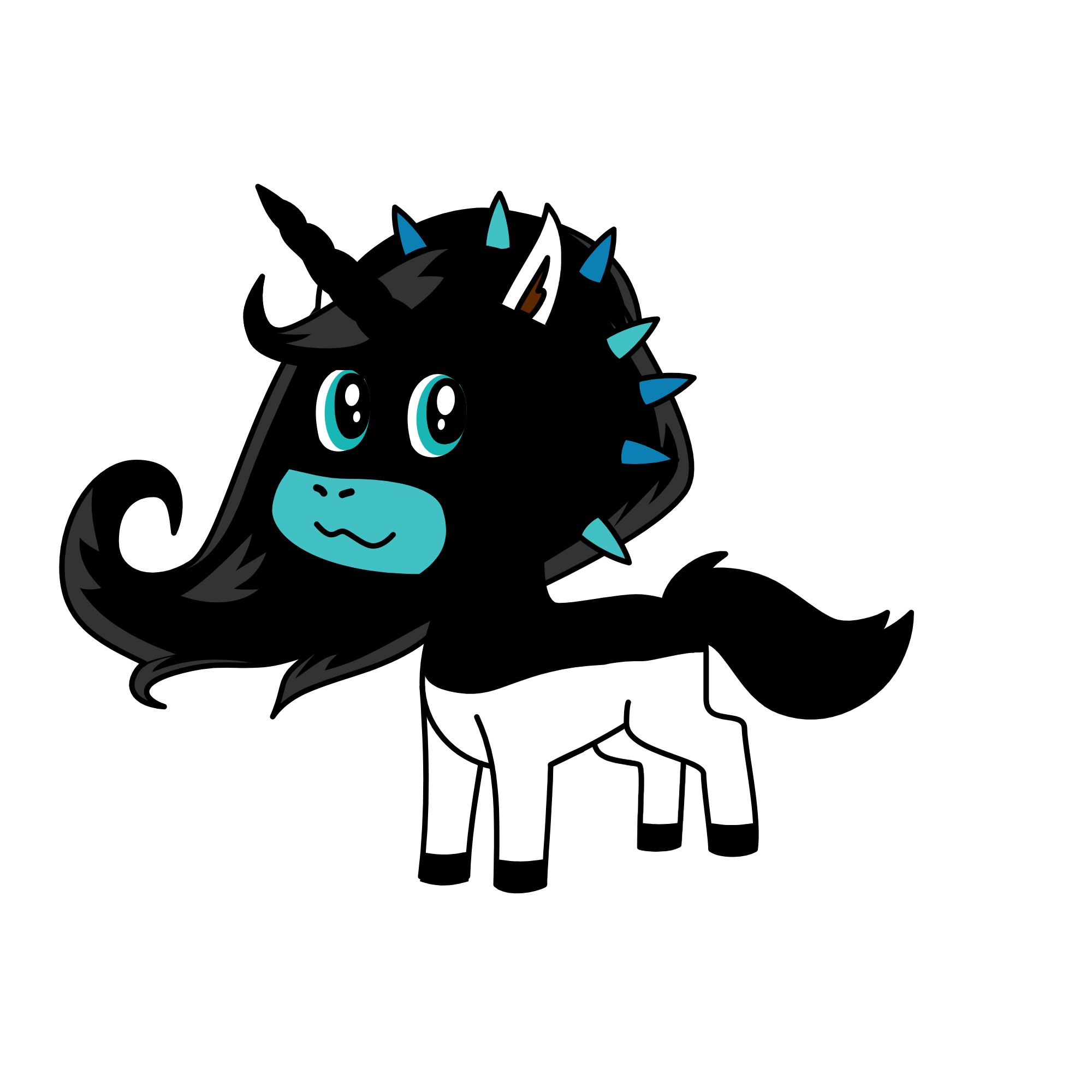 dark le, the unicorn