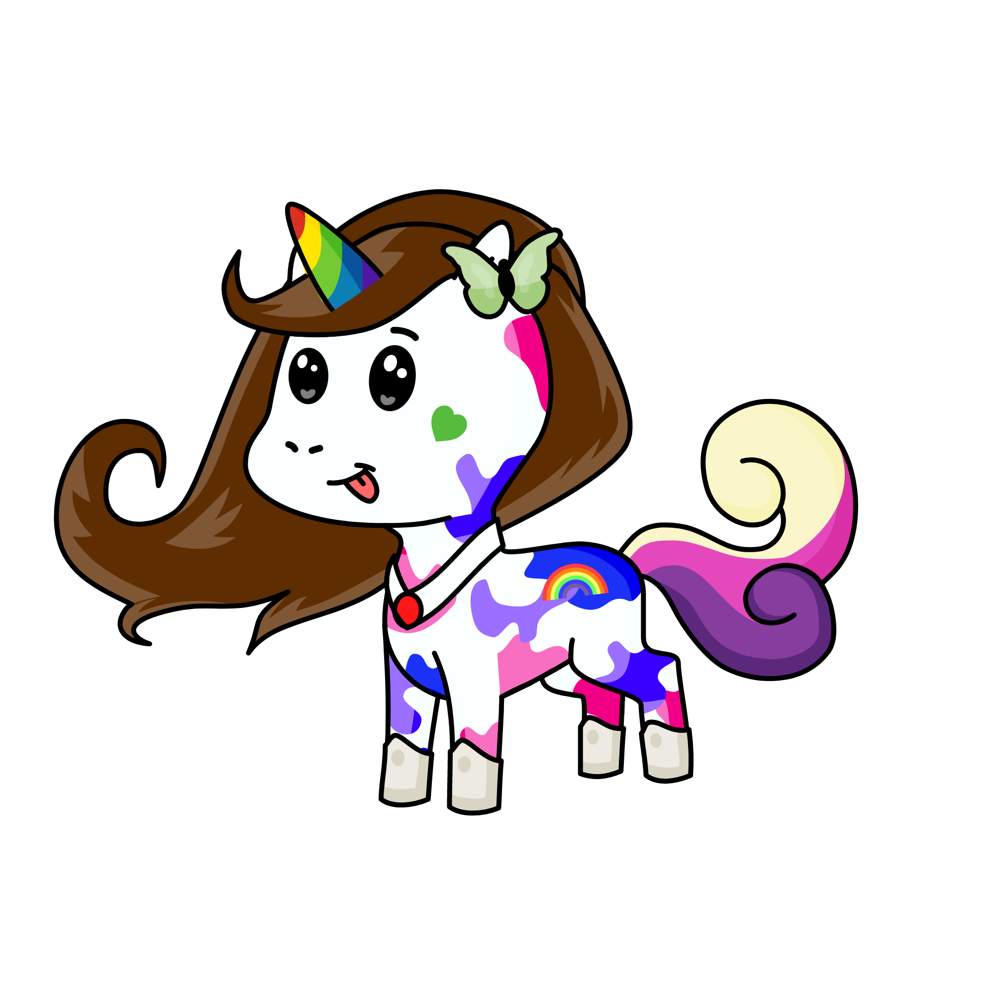 indu, the unicorn