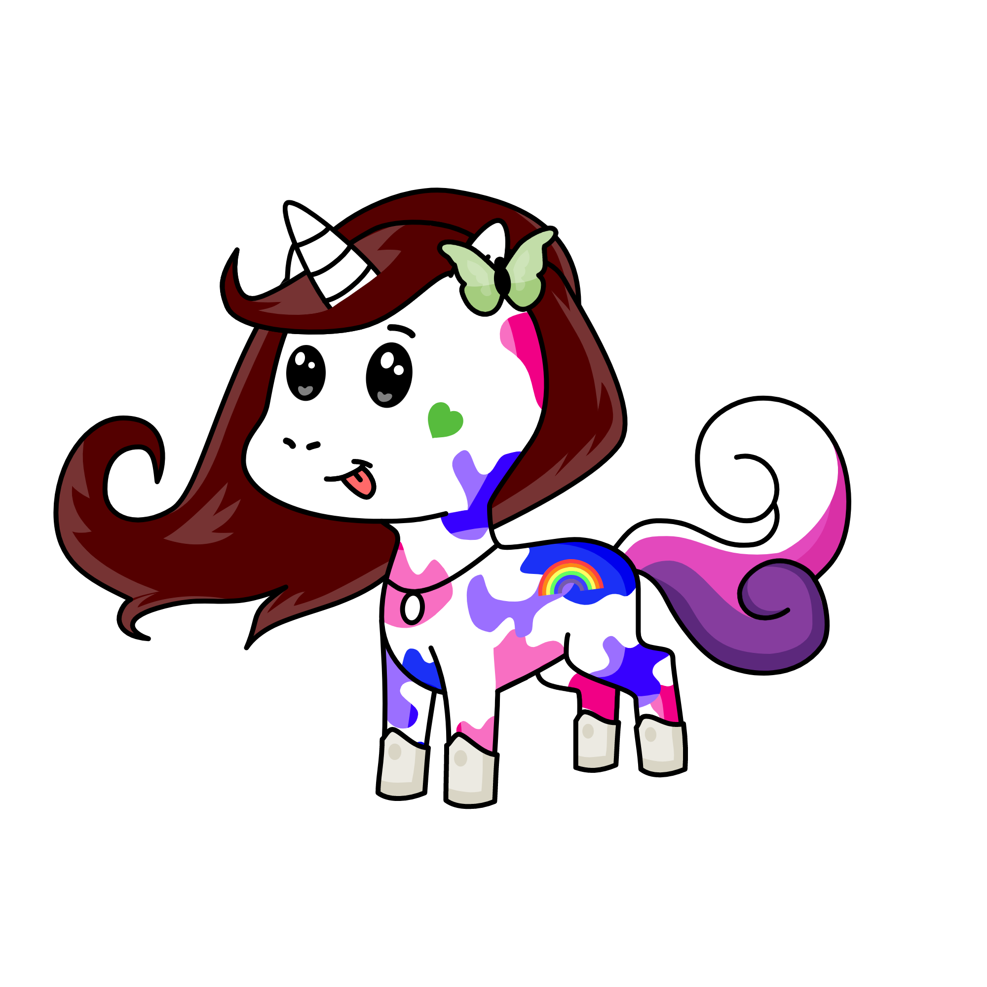 indu, the unicorn