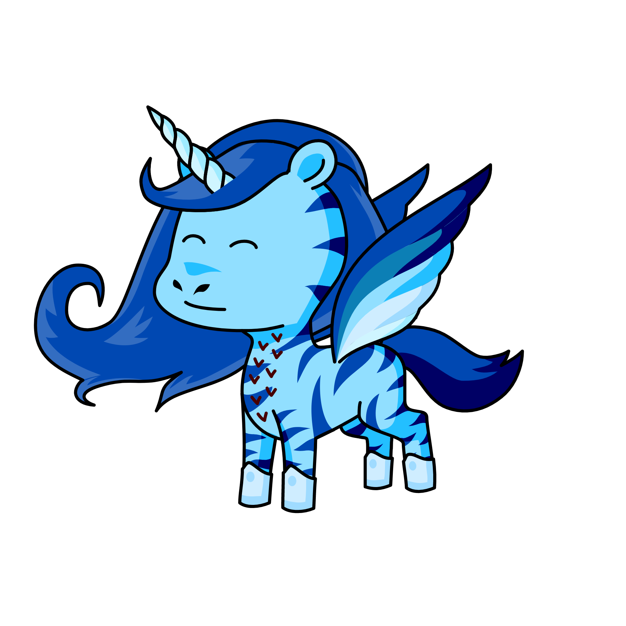 Nightshade Moon, the unicorn