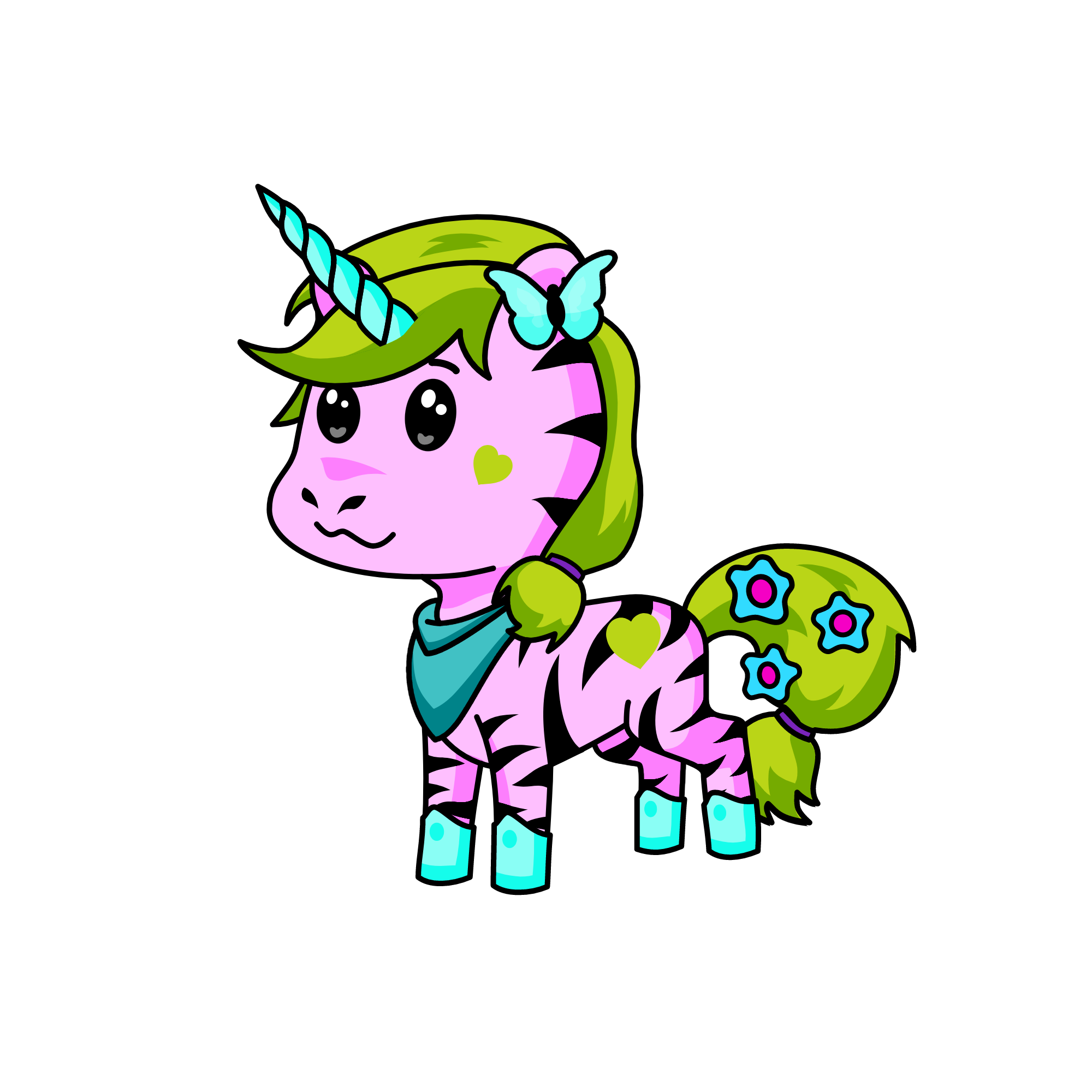 Sprinkles, the unicorn
