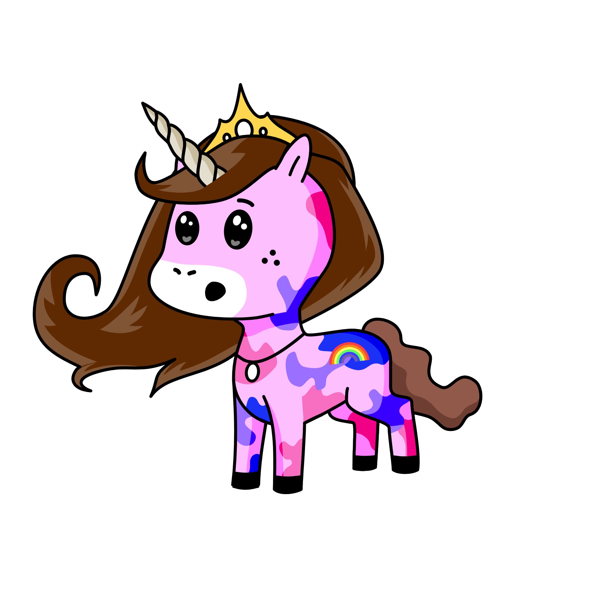 Princess Sparkly, the unicorn