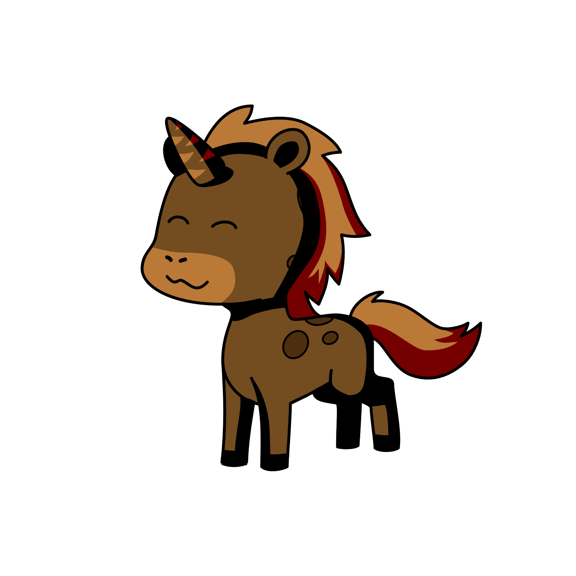 Bear, the unicorn