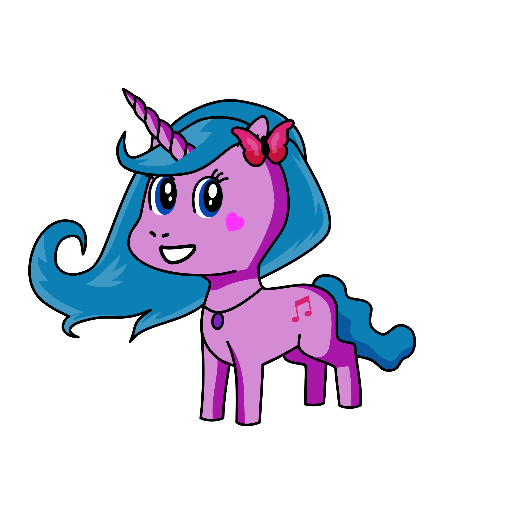 espadai glimer, the unicorn