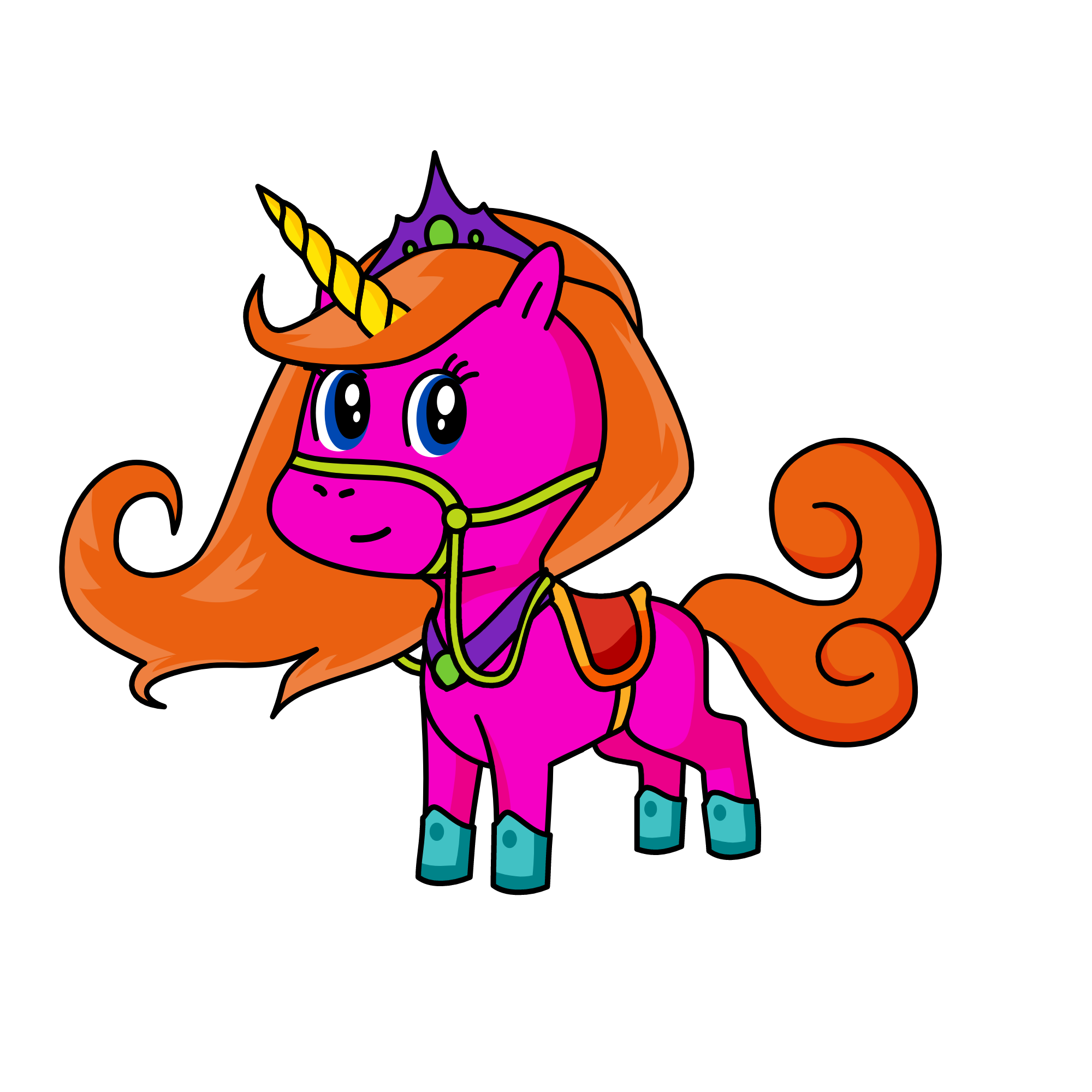moon light, the unicorn