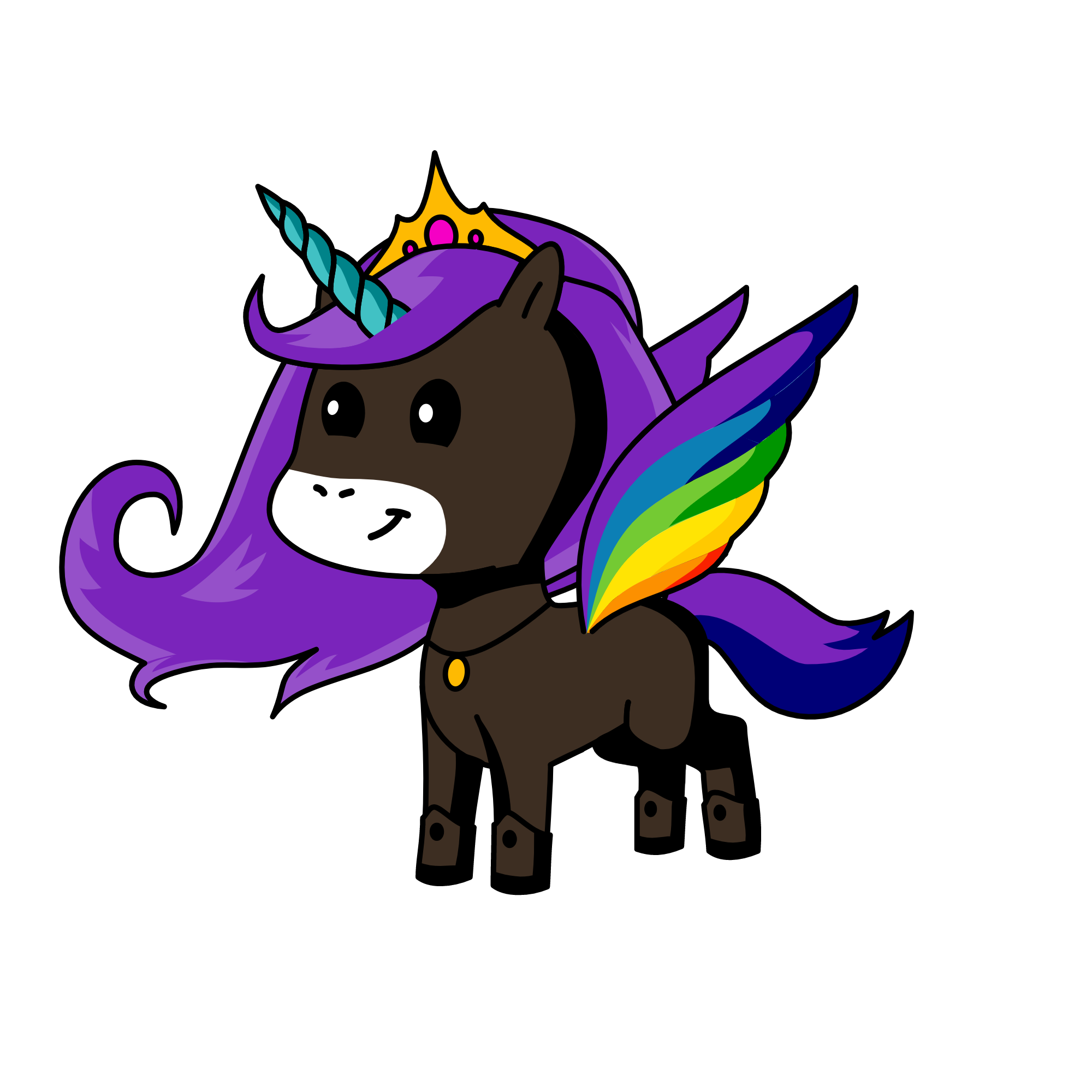 glow, the unicorn