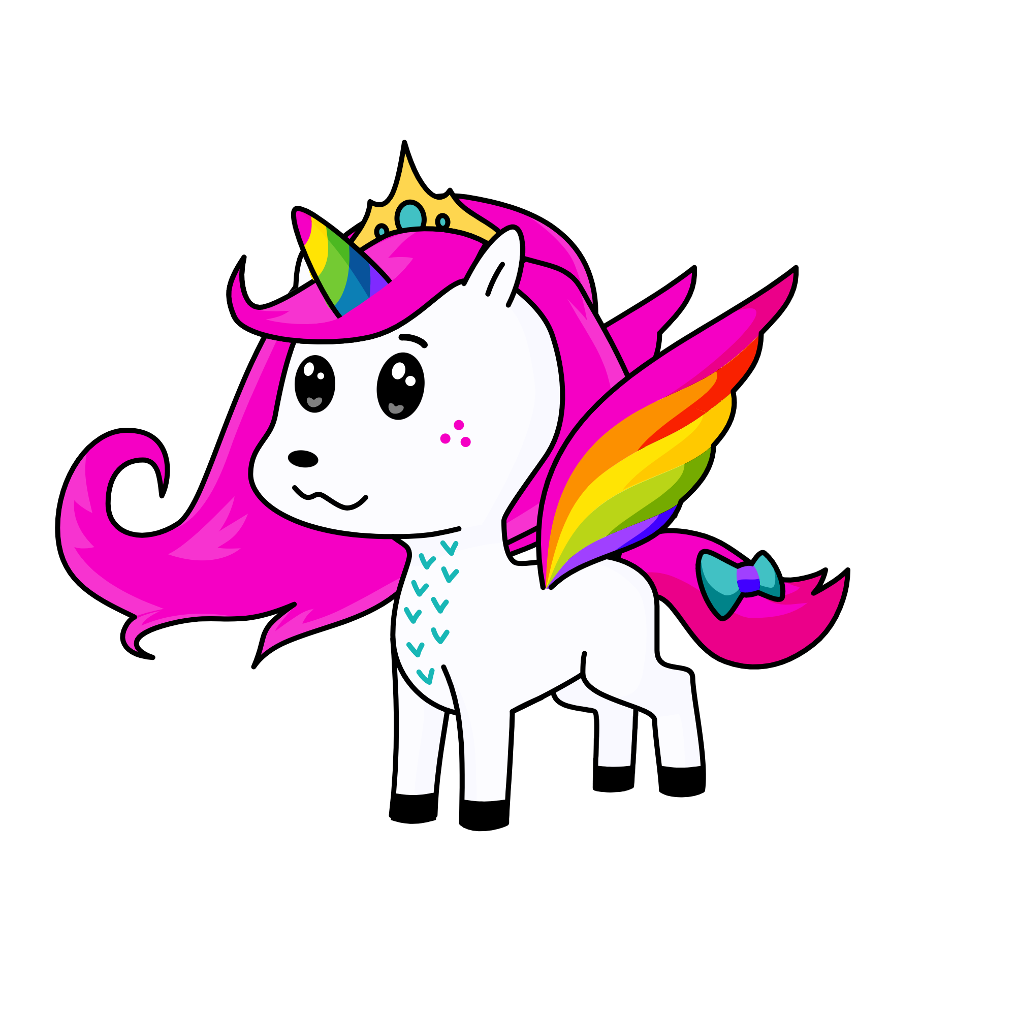 princess, the unicorn