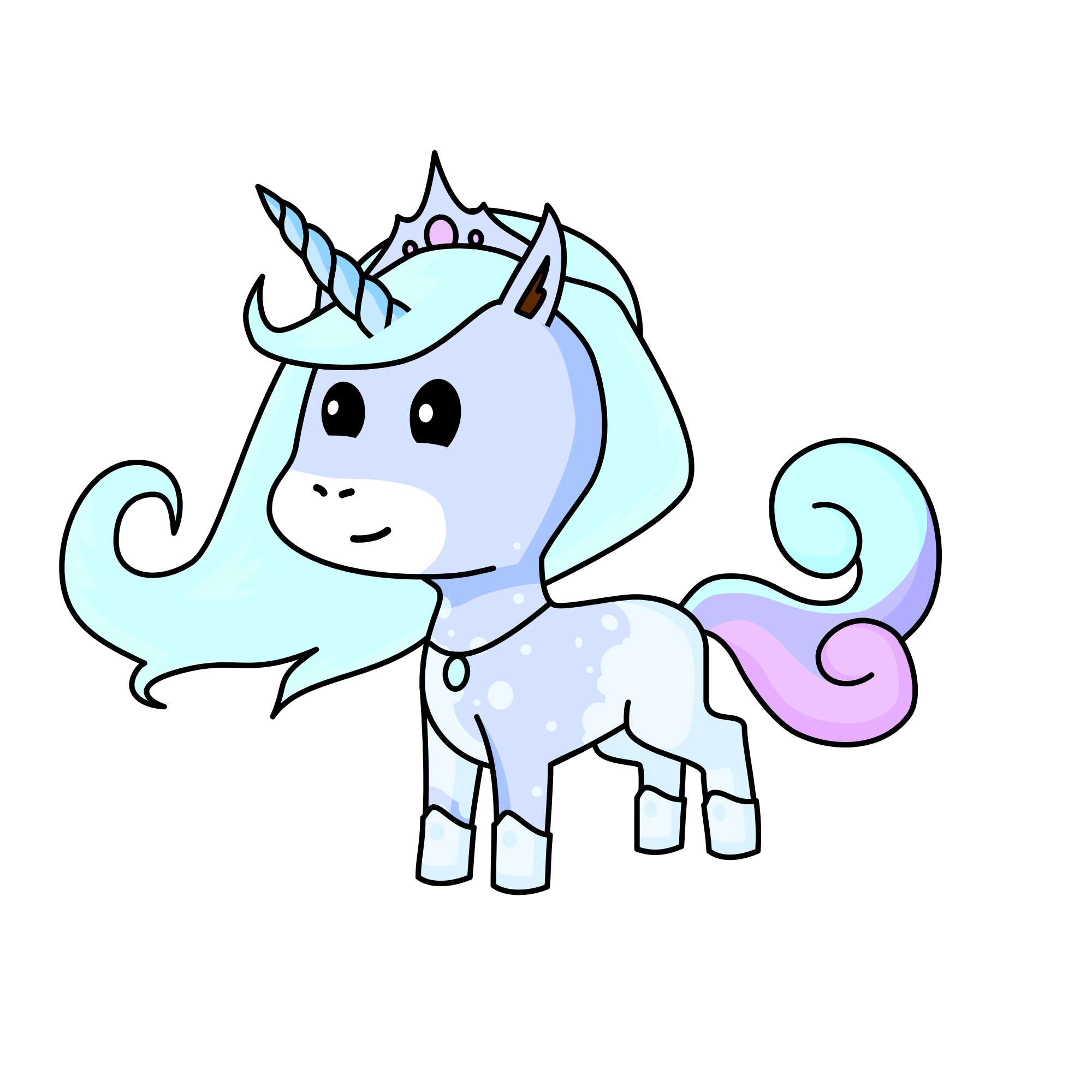 Snowy, the unicorn