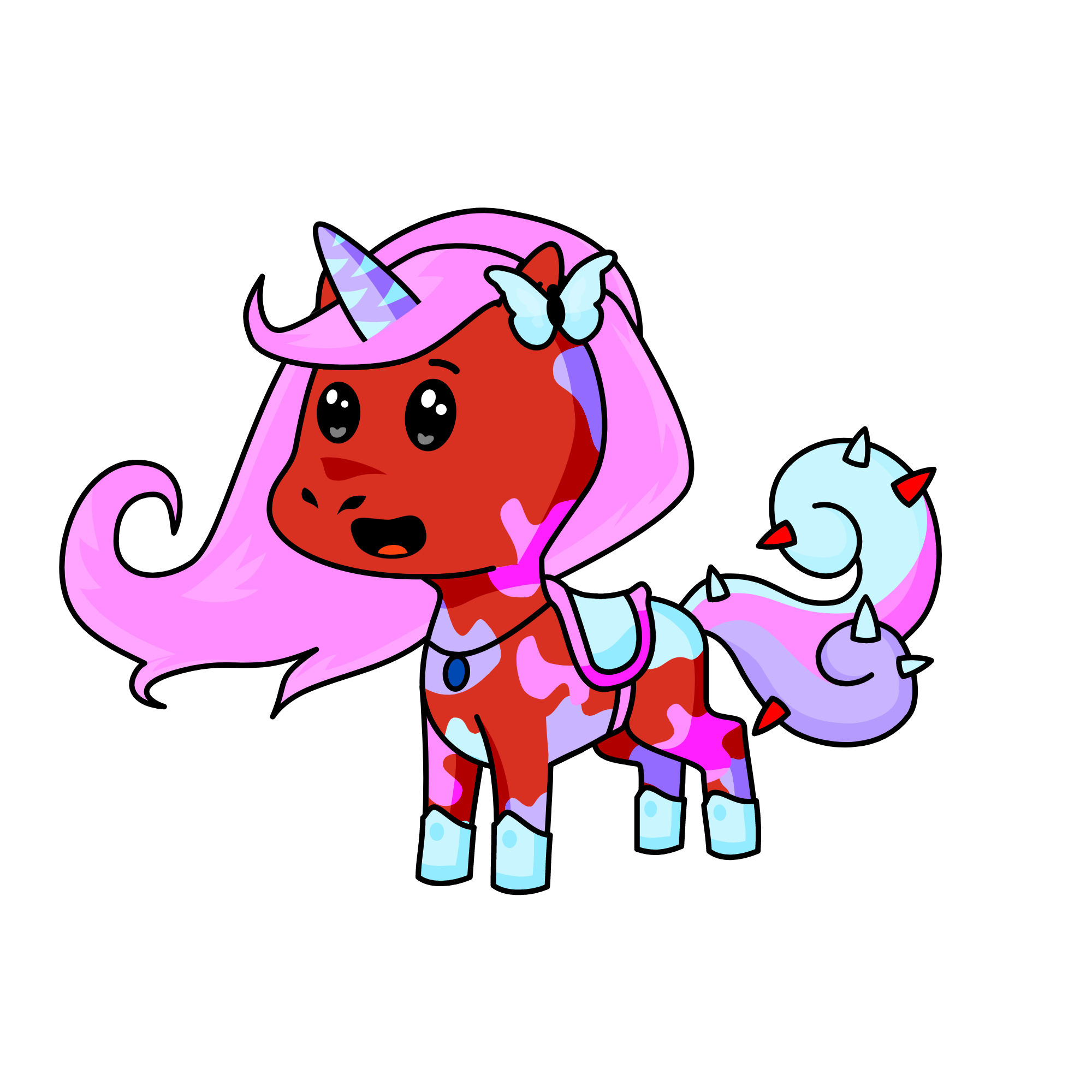 Kitty swetee, the unicorn