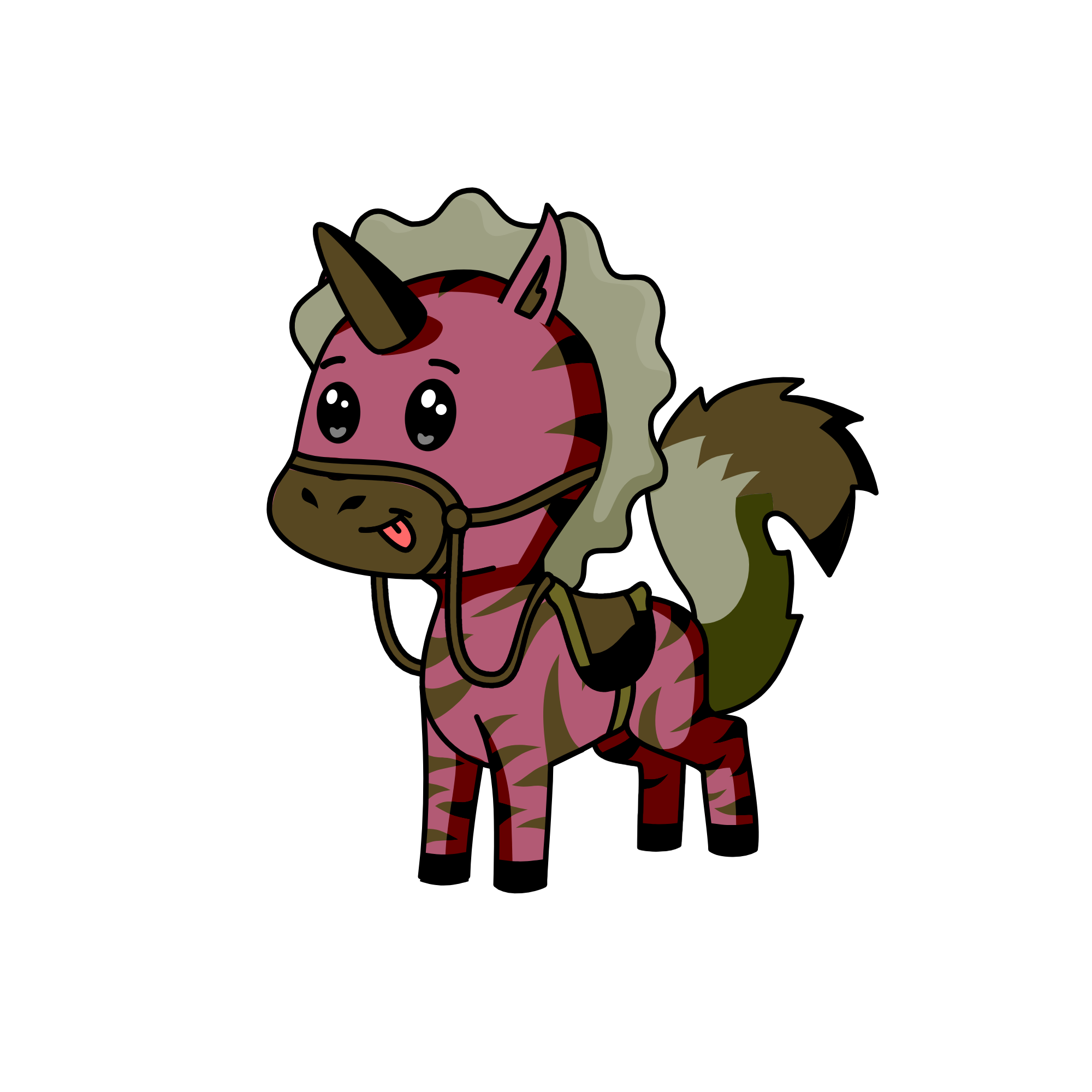 Pookie Dukes, the unicorn