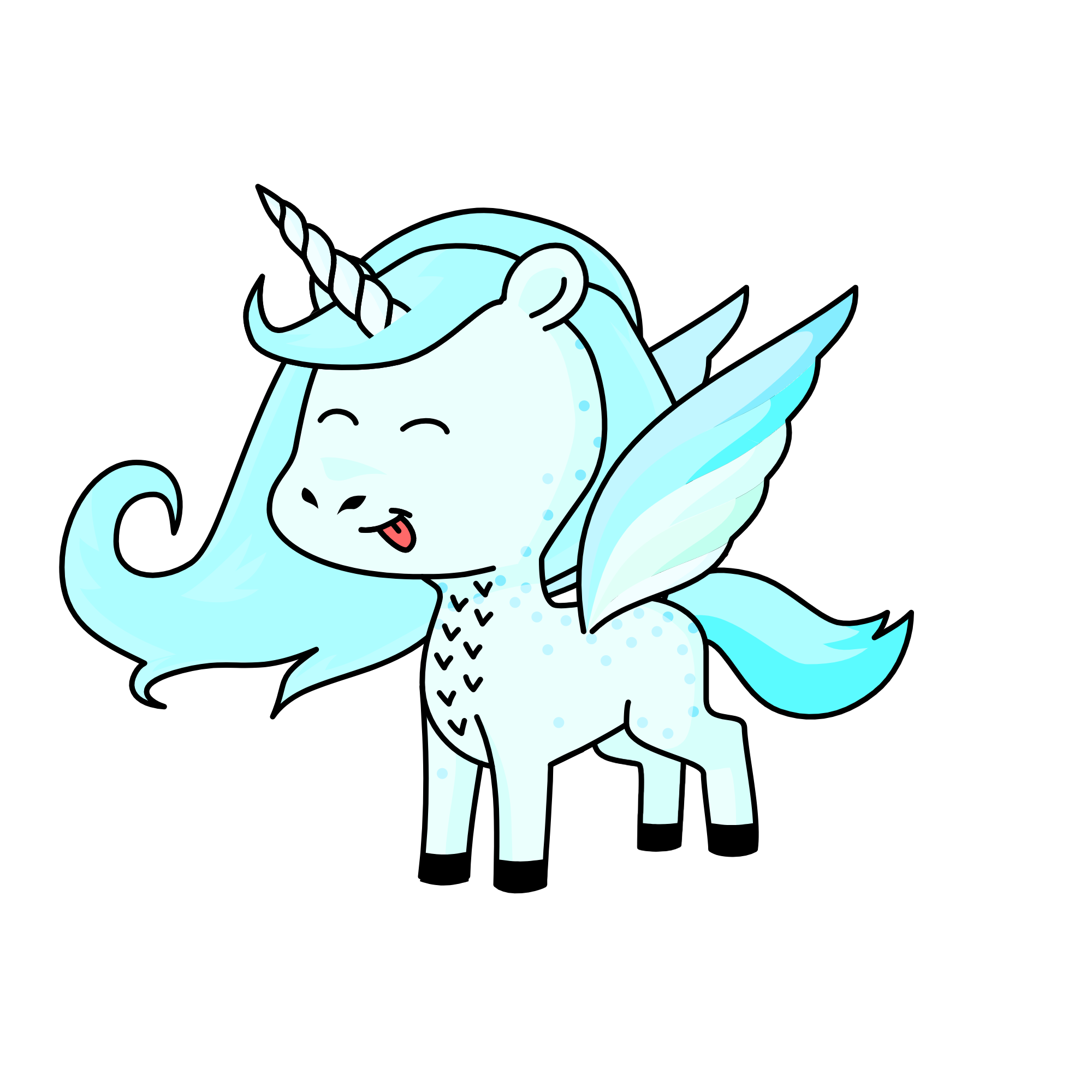 Cotton, the unicorn