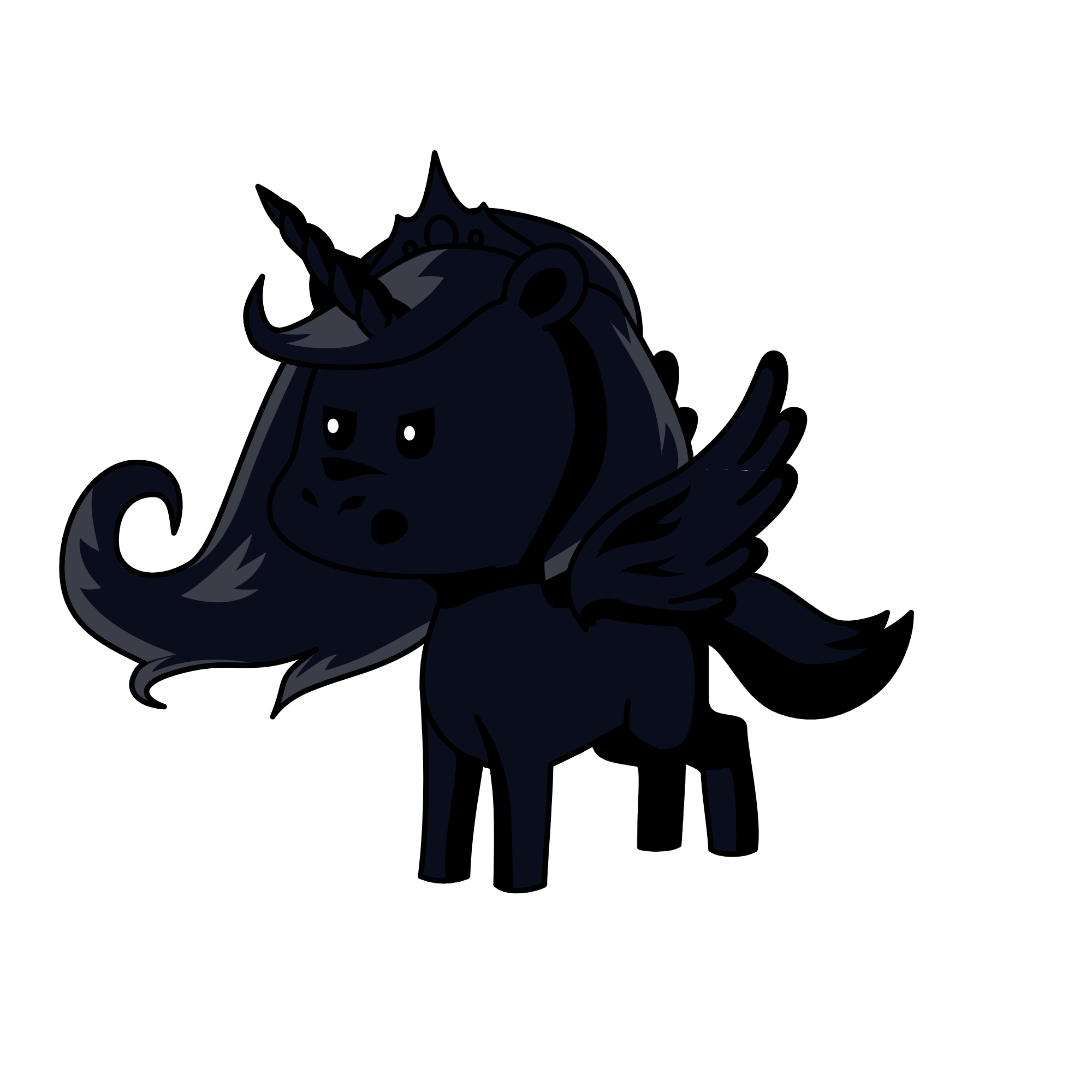 Nightshade, the unicorn