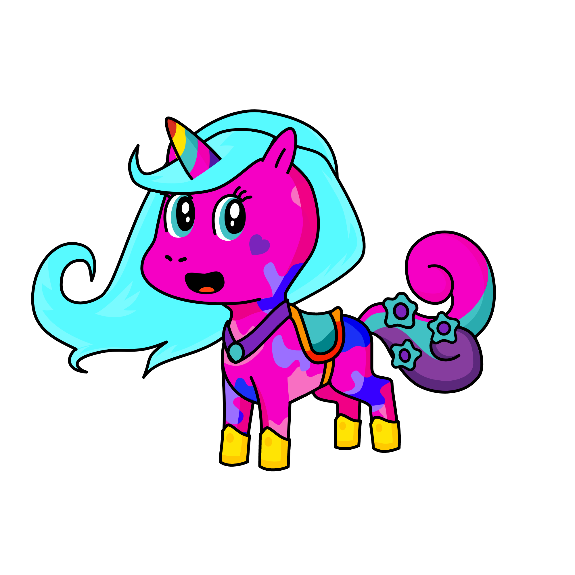 Kuma, the unicorn