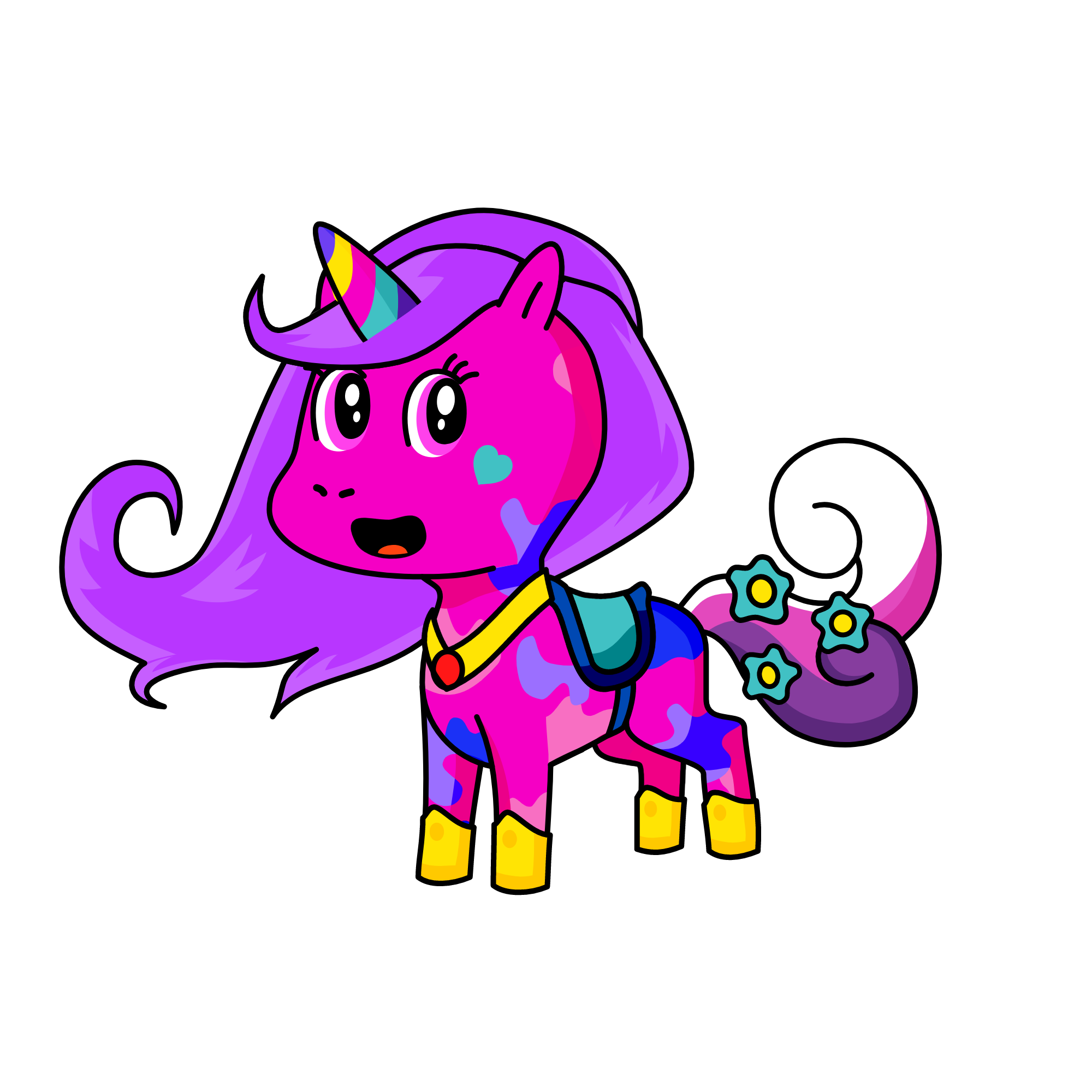 Kuma, the unicorn