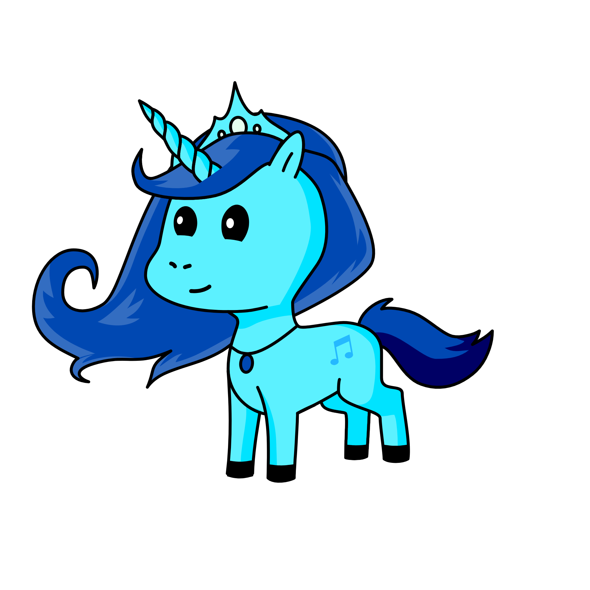 Isla sparkles, the unicorn
