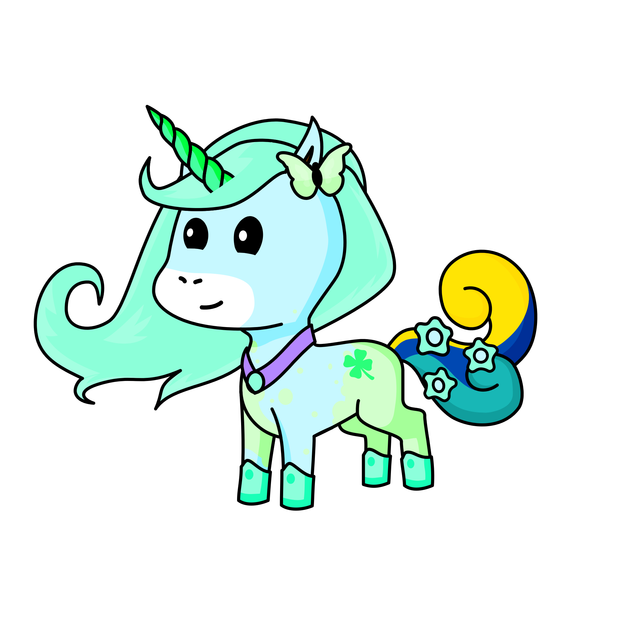 Sparky, the unicorn