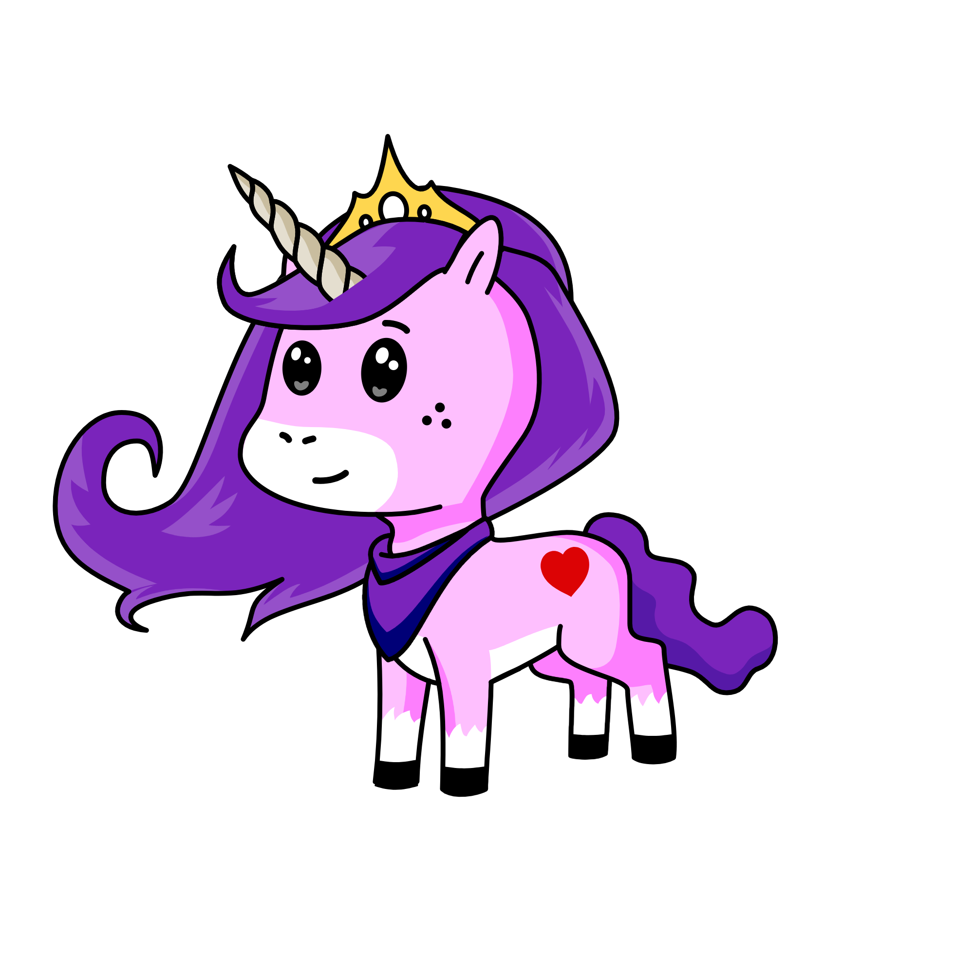 Princess Strawberry, the unicorn