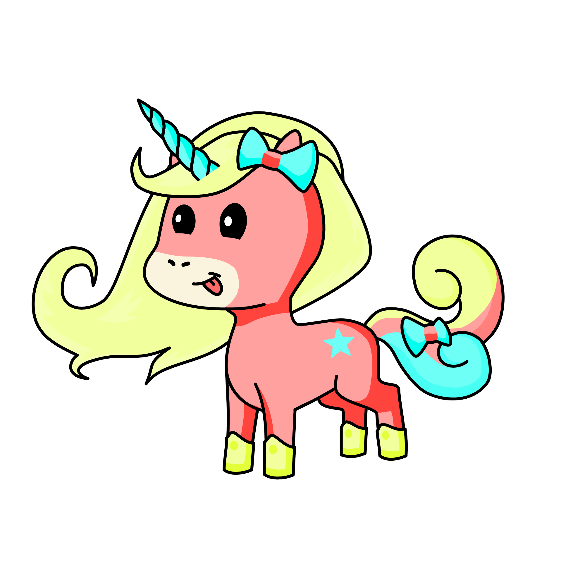 Anastácia, the unicorn