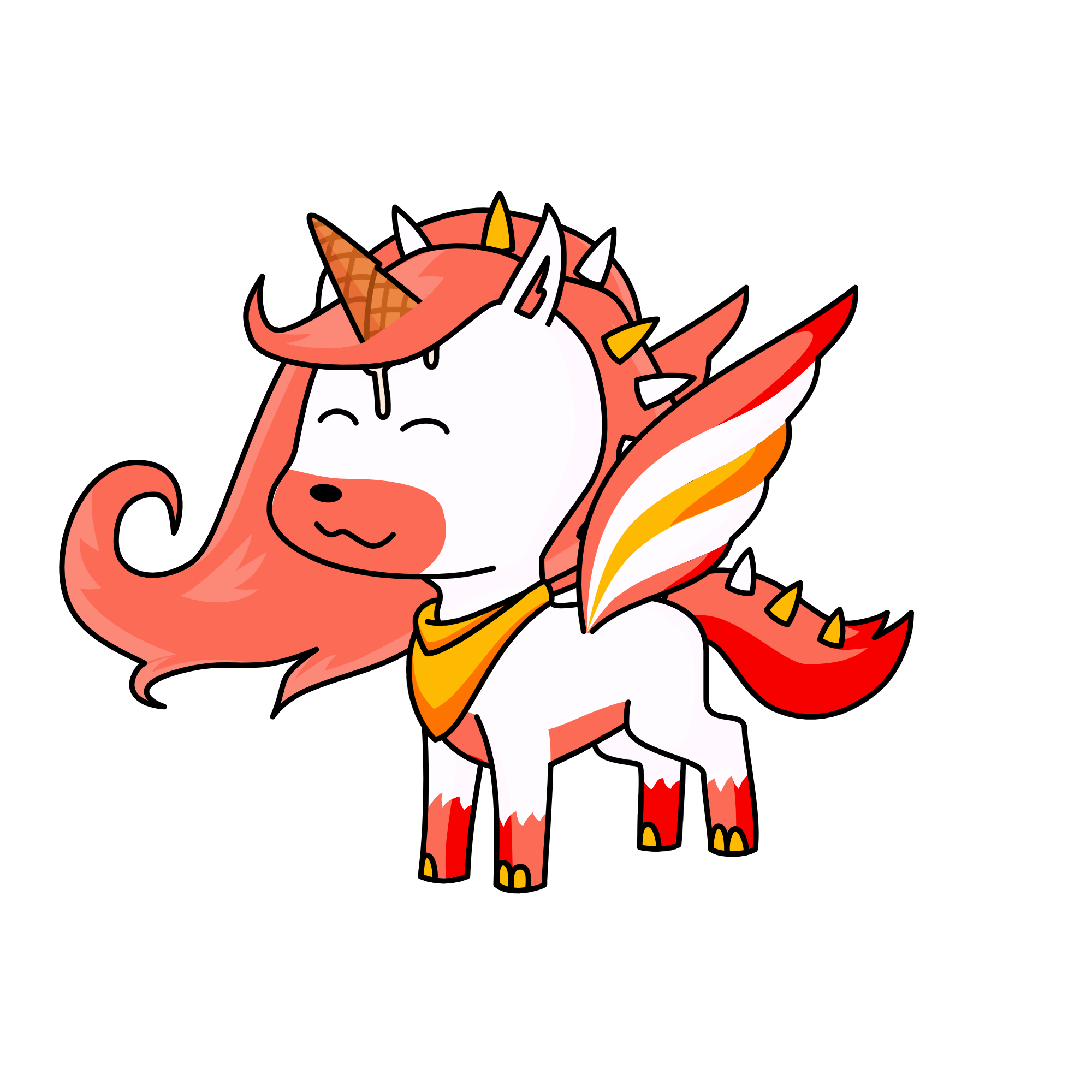 Wow, the unicorn
