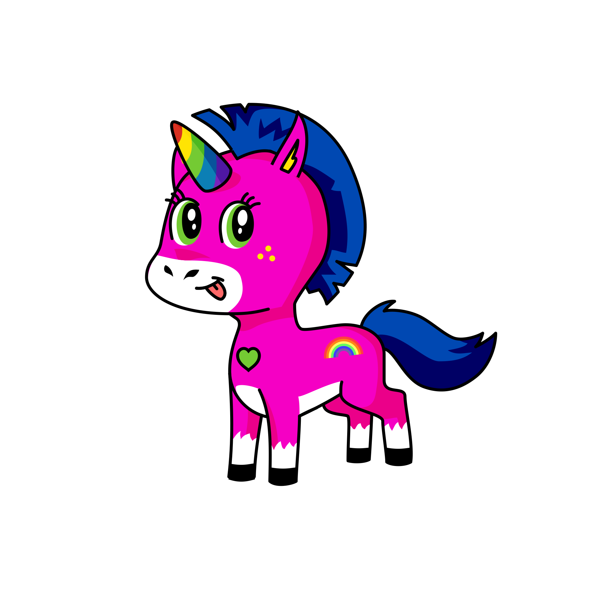 Fluffy , the unicorn
