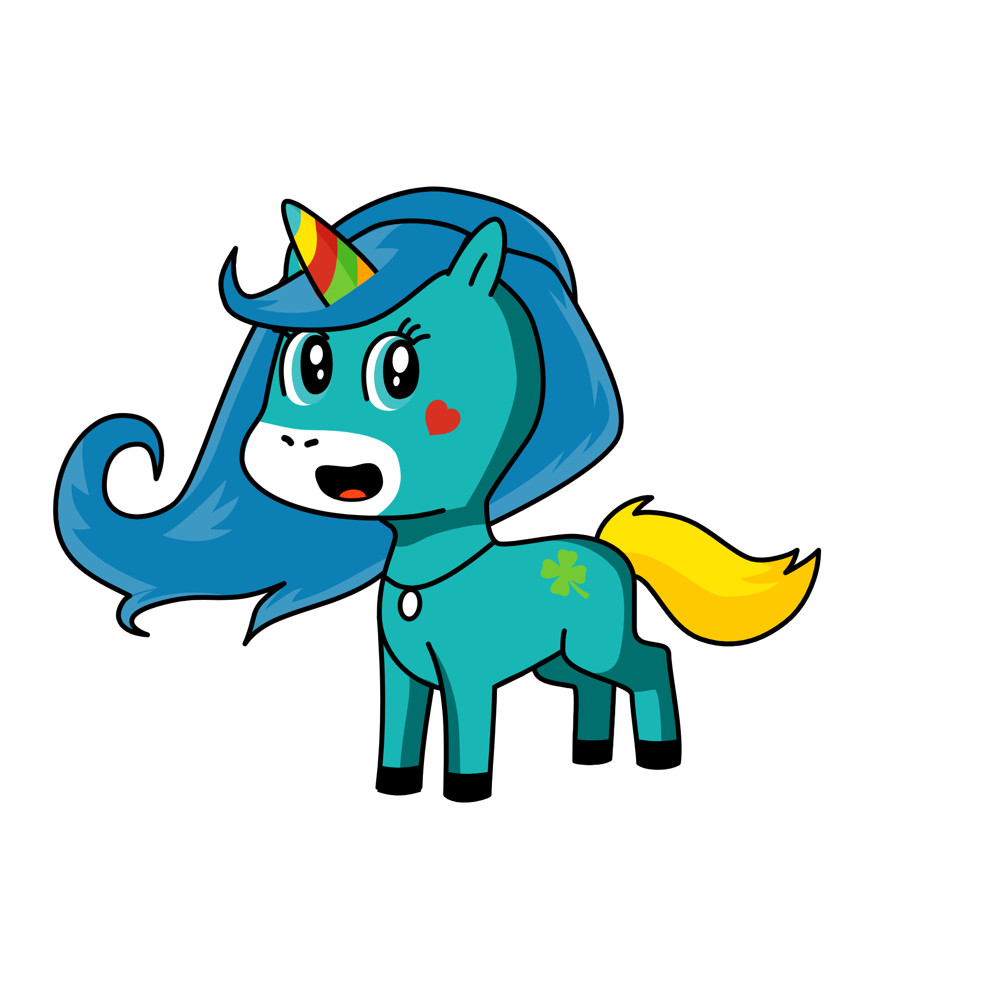 xanh hy vọng, the unicorn