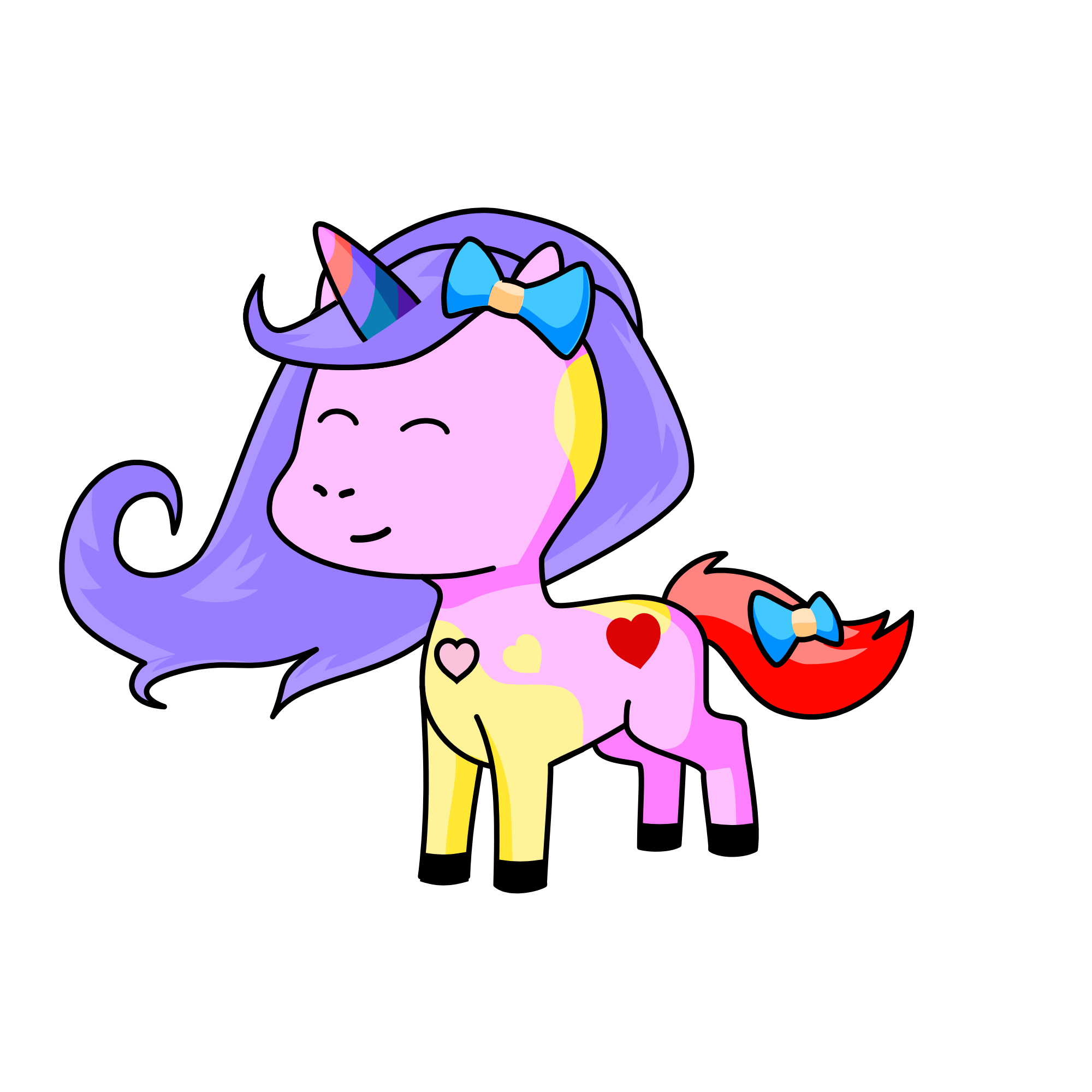 Nicey, the unicorn