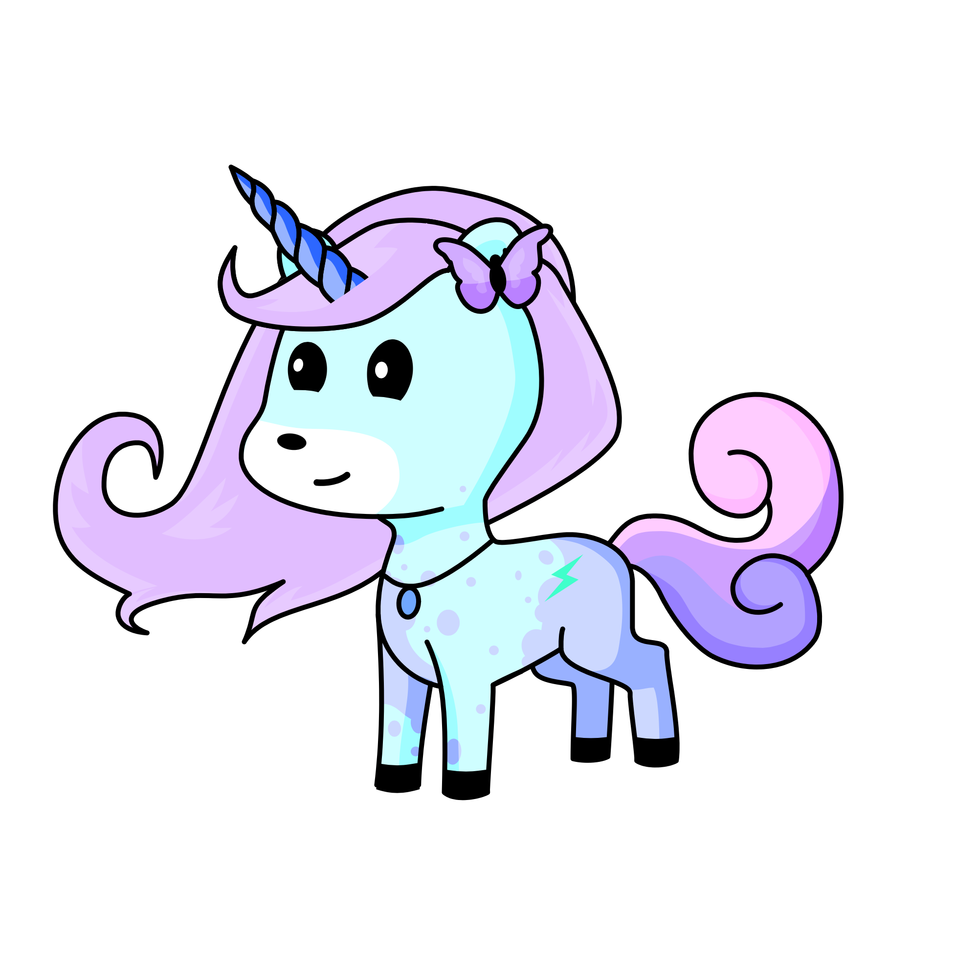 Sparkle , the unicorn