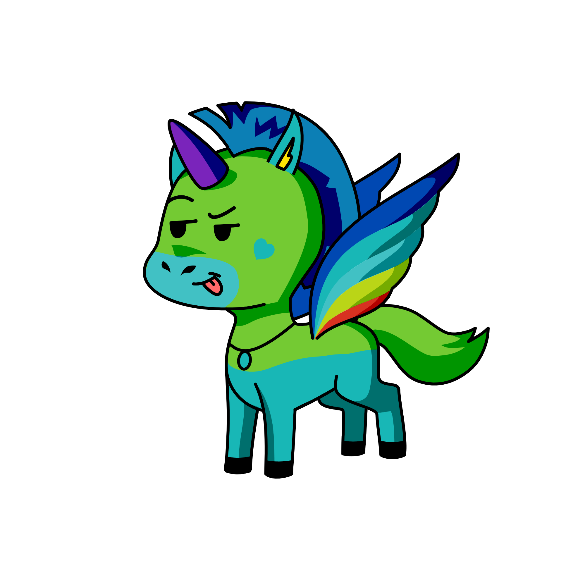  , the unicorn