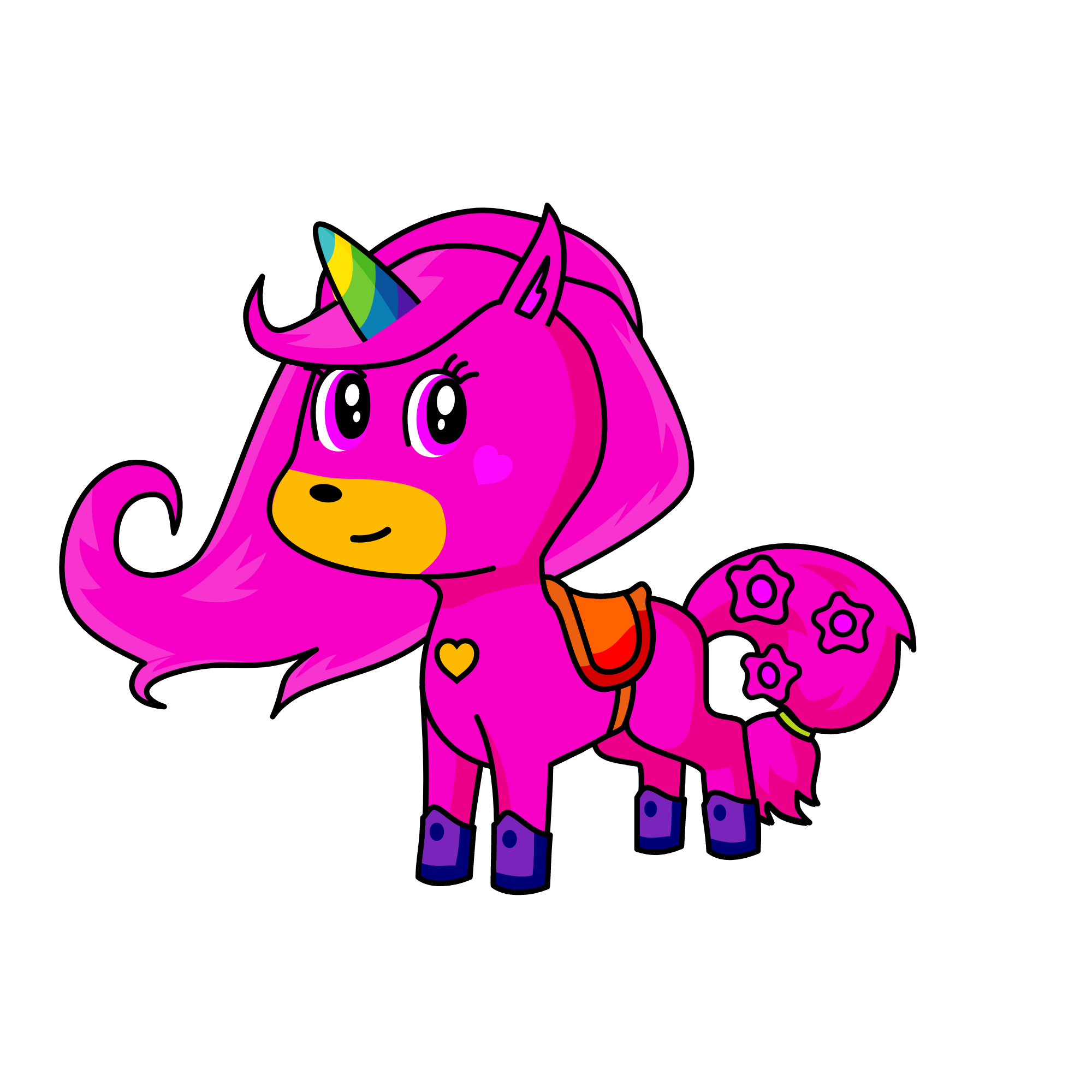 bh, the unicorn