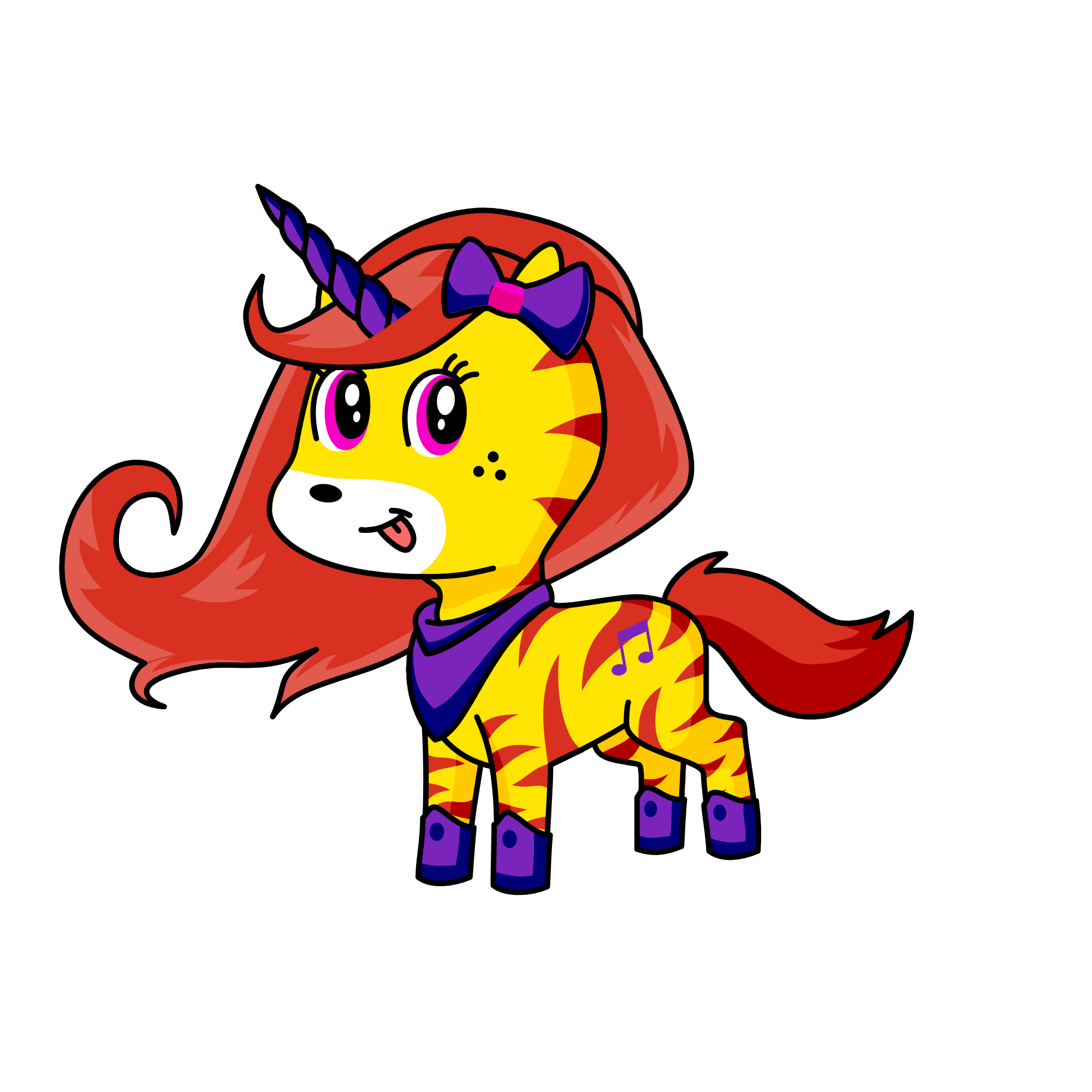AVA, the unicorn