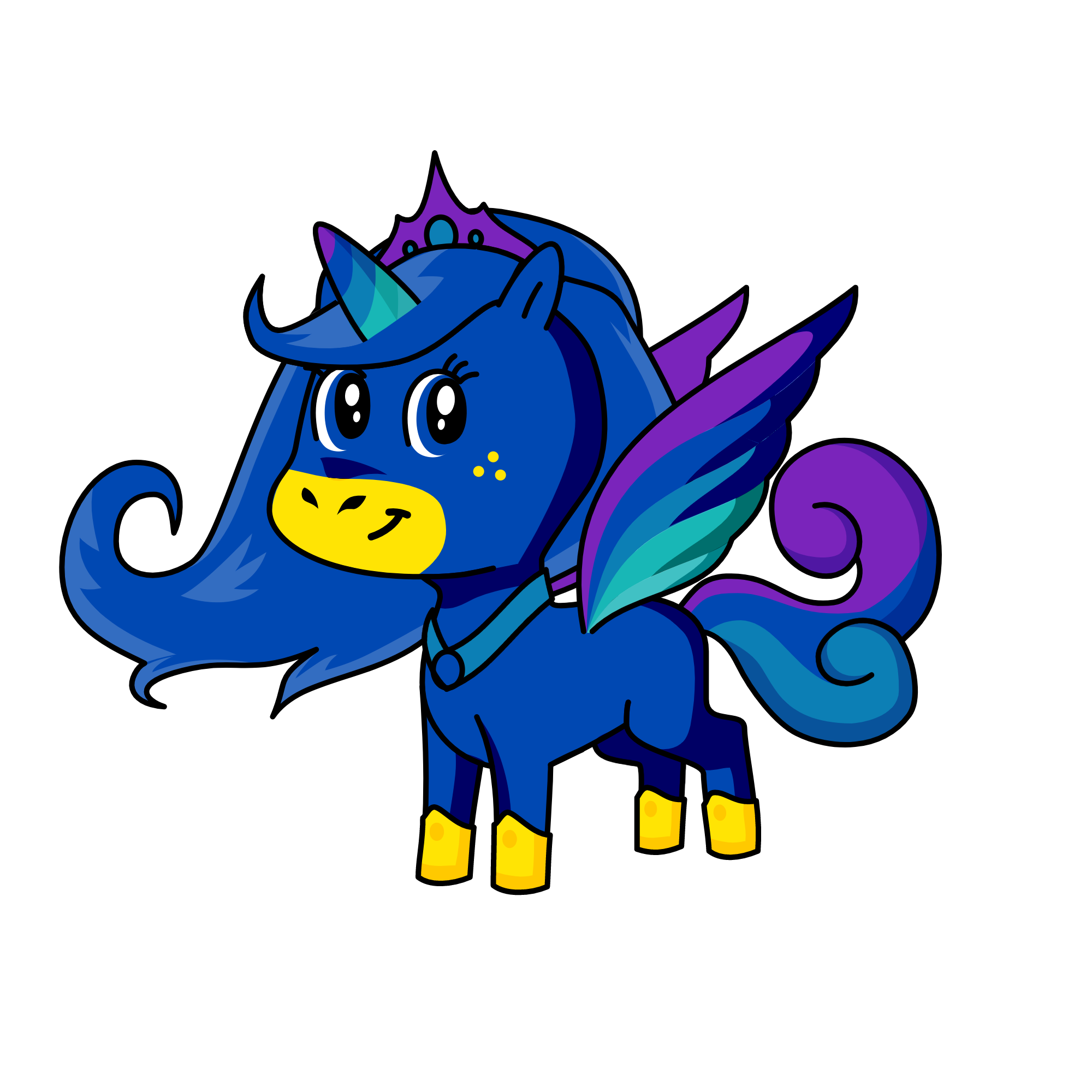 luna, the unicorn