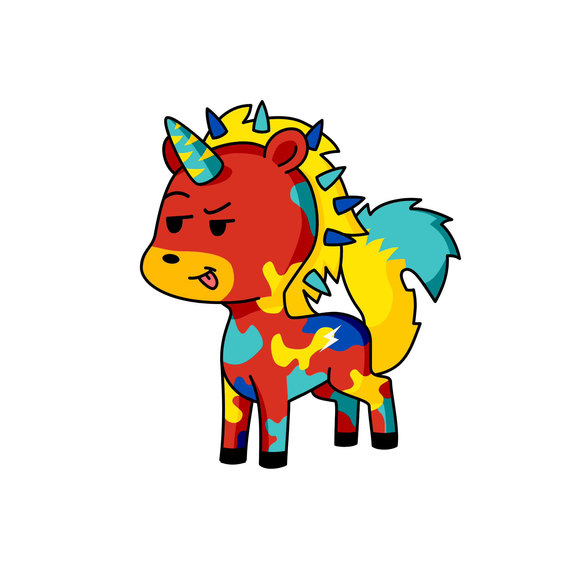 Wave Rider, the unicorn