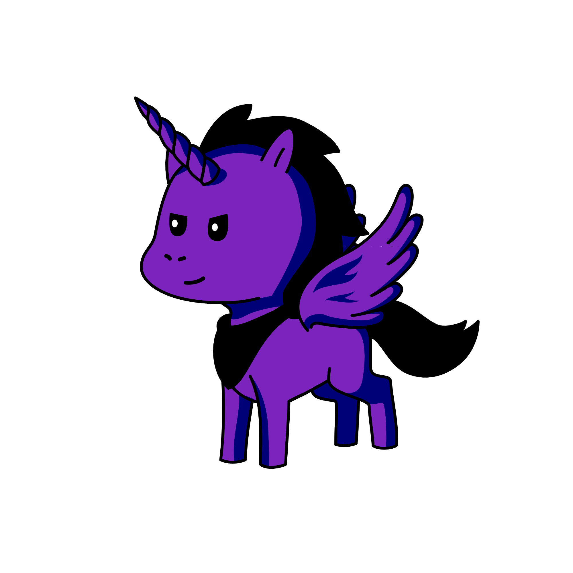 Shadow, the unicorn