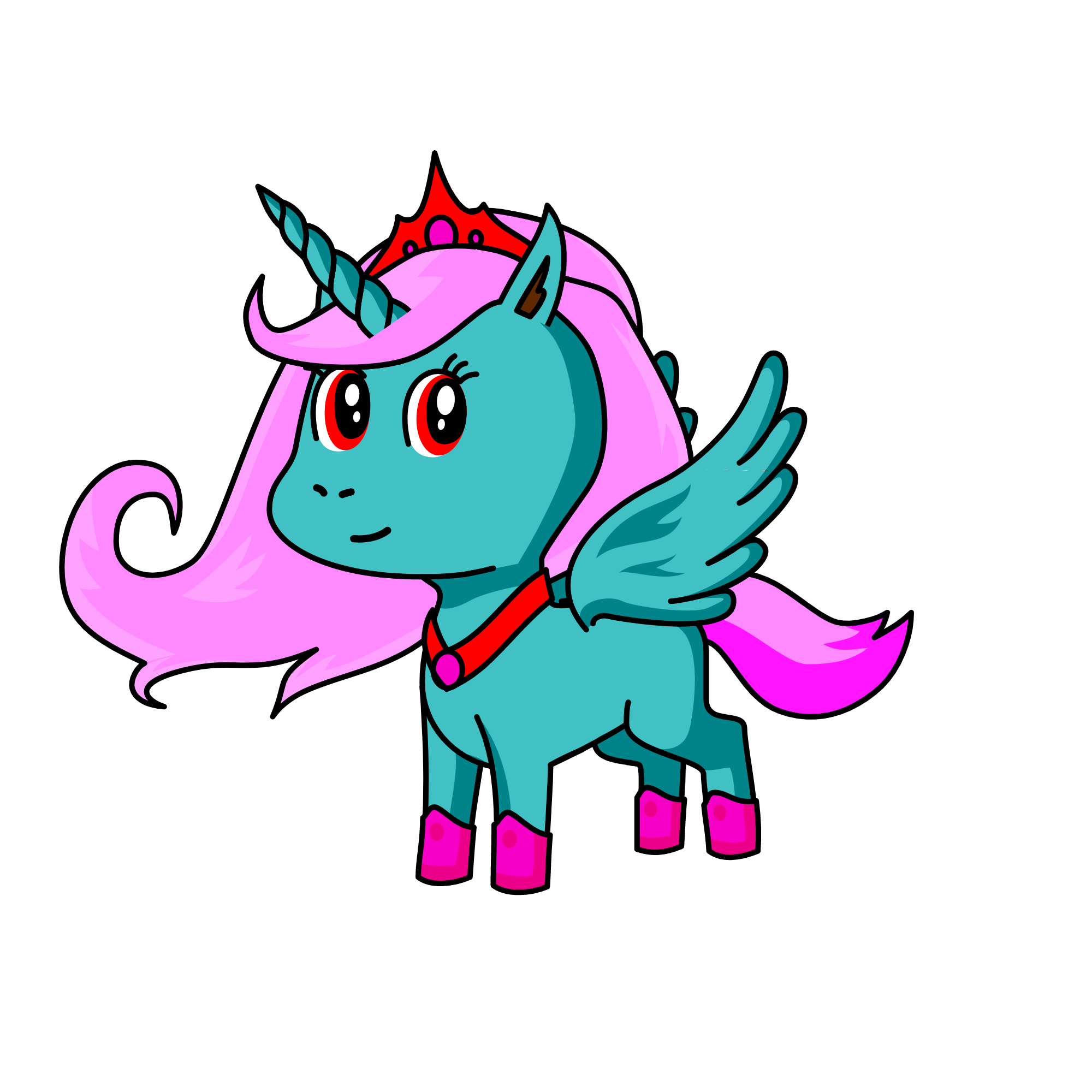 Sparks, the unicorn