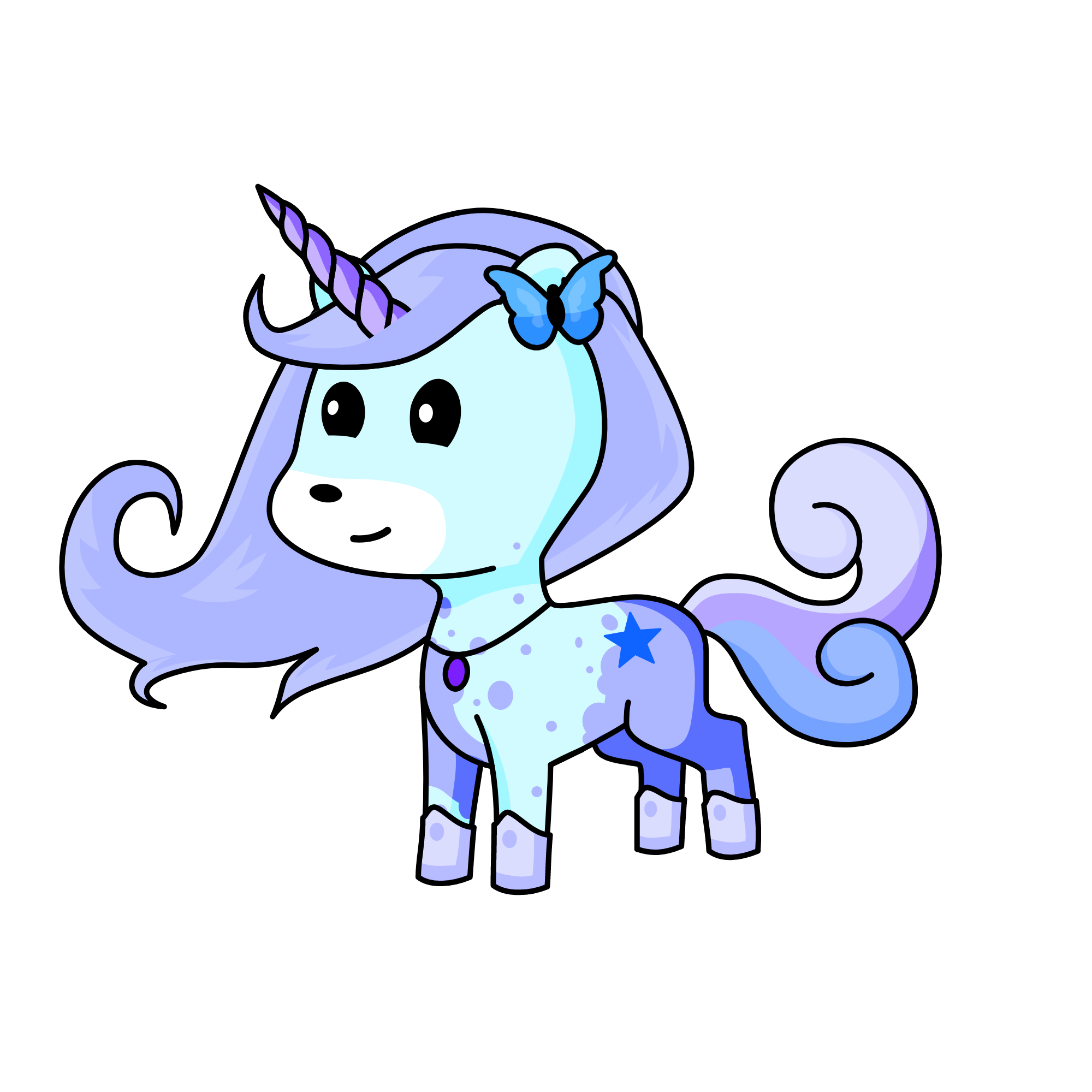 Snowy, the unicorn