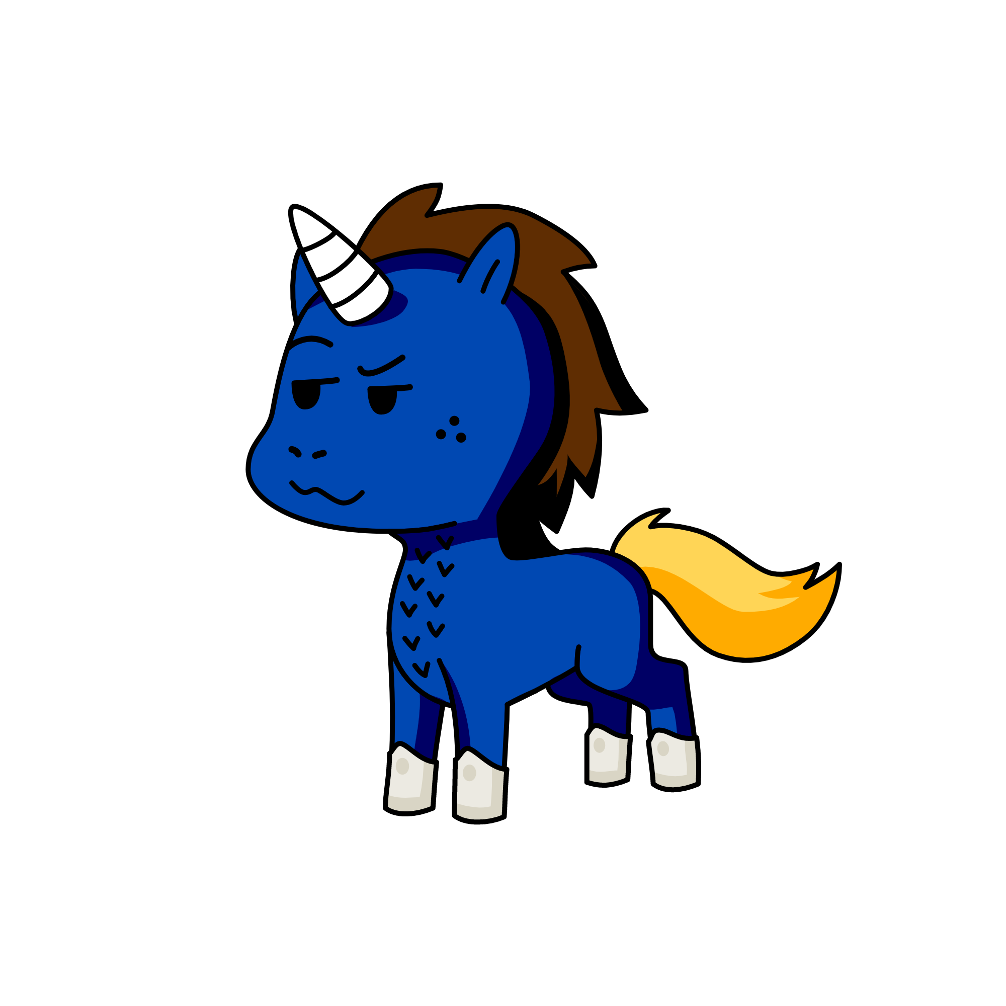 imma stick dis horse dik up your asshole if you dont get naked , the unicorn