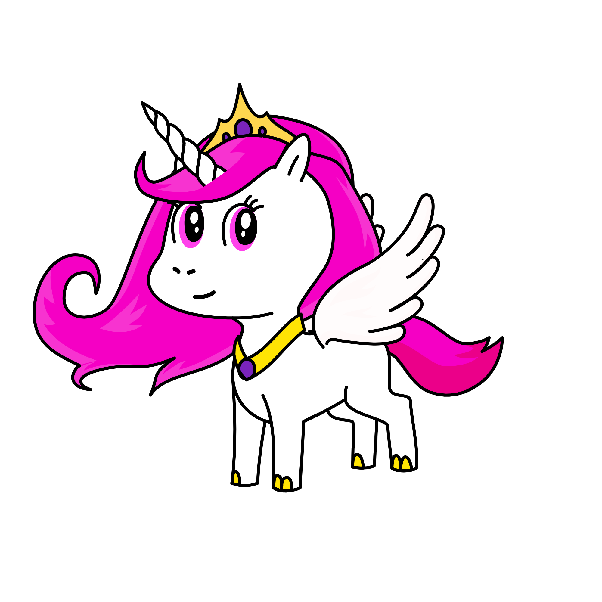 Celestia, the unicorn