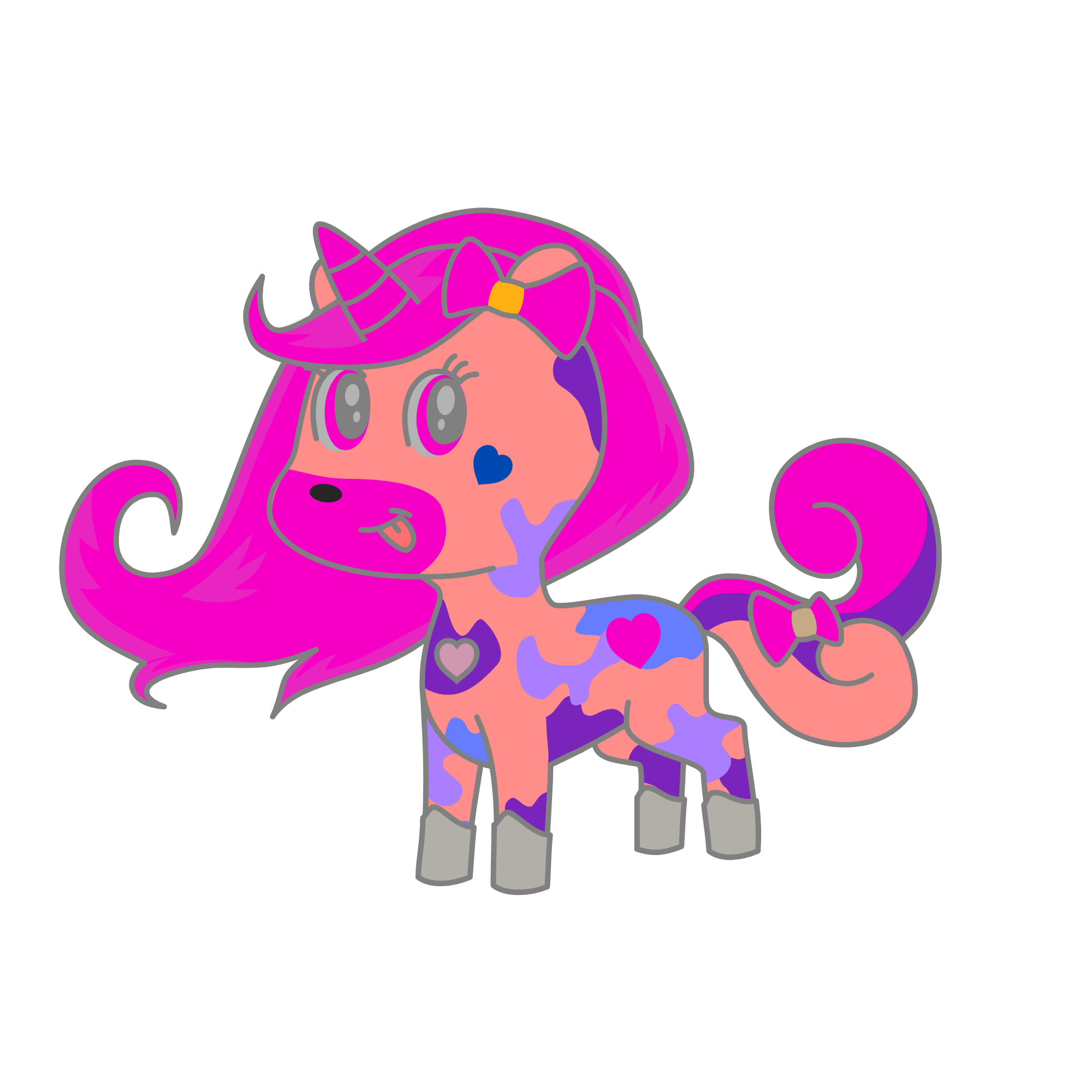 Stapu, the unicorn