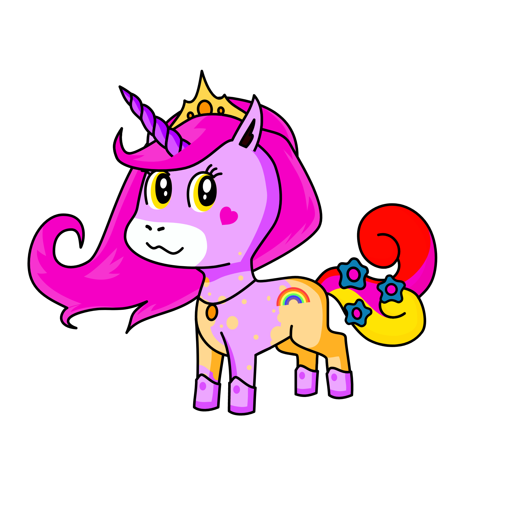 liulu, the unicorn