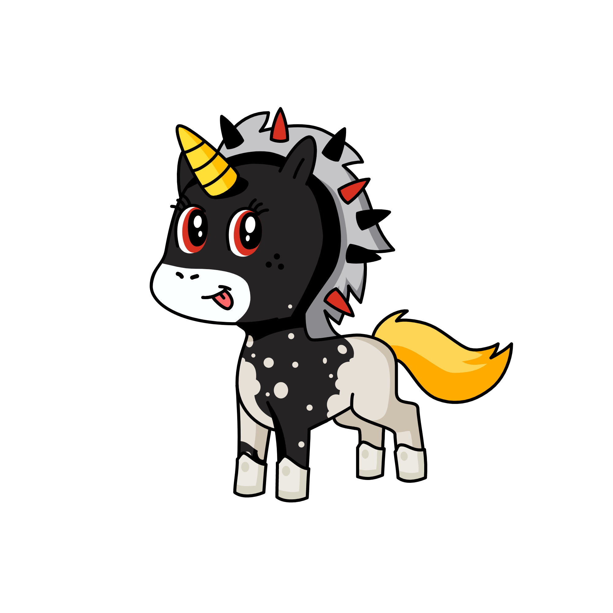 amxiety, the unicorn
