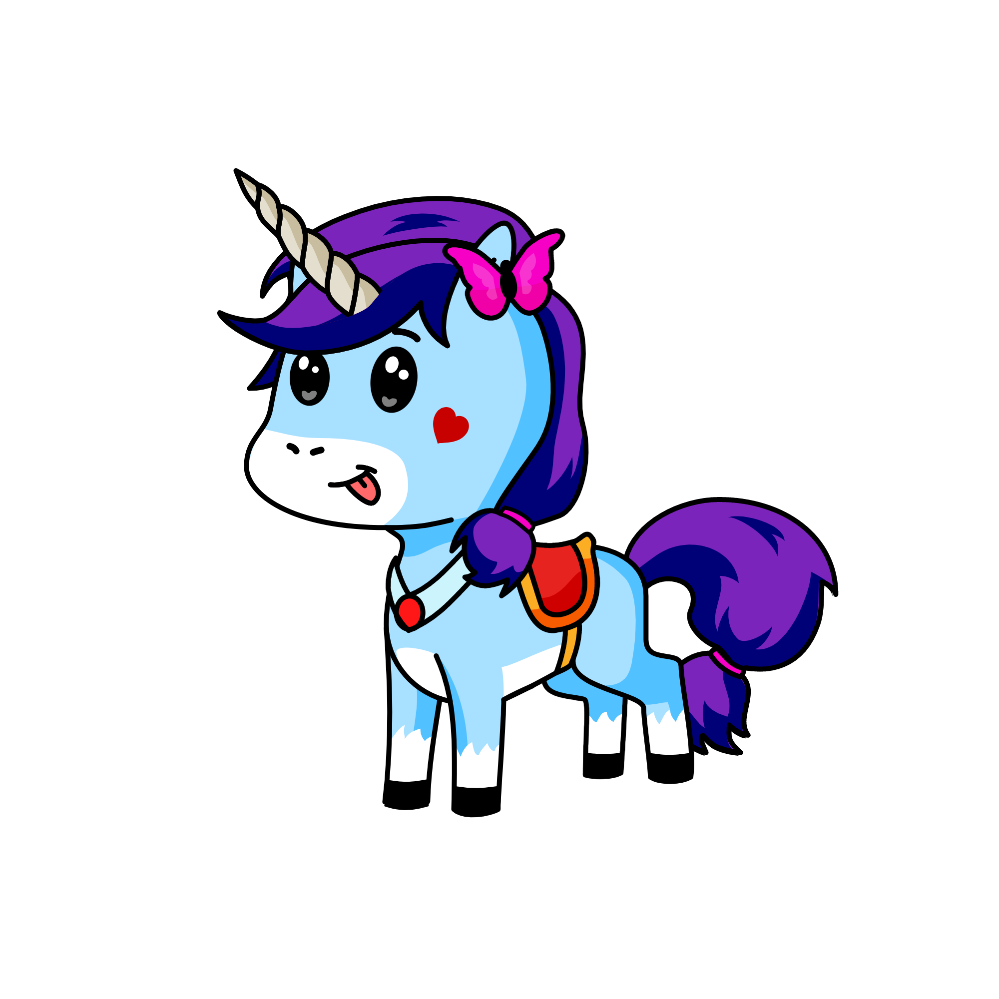 Isabella, the unicorn
